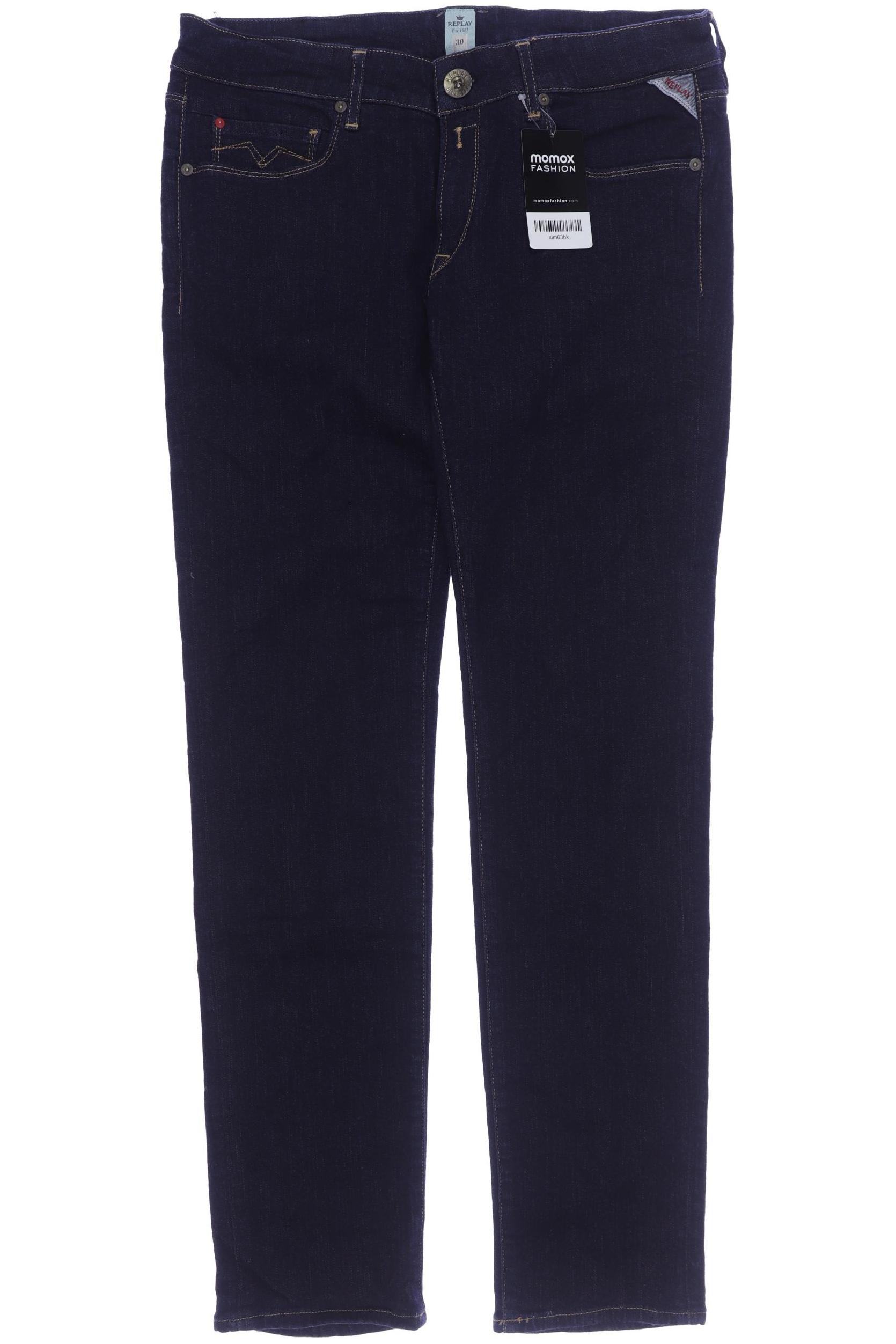 

Replay Damen Jeans, marineblau, Gr. 30