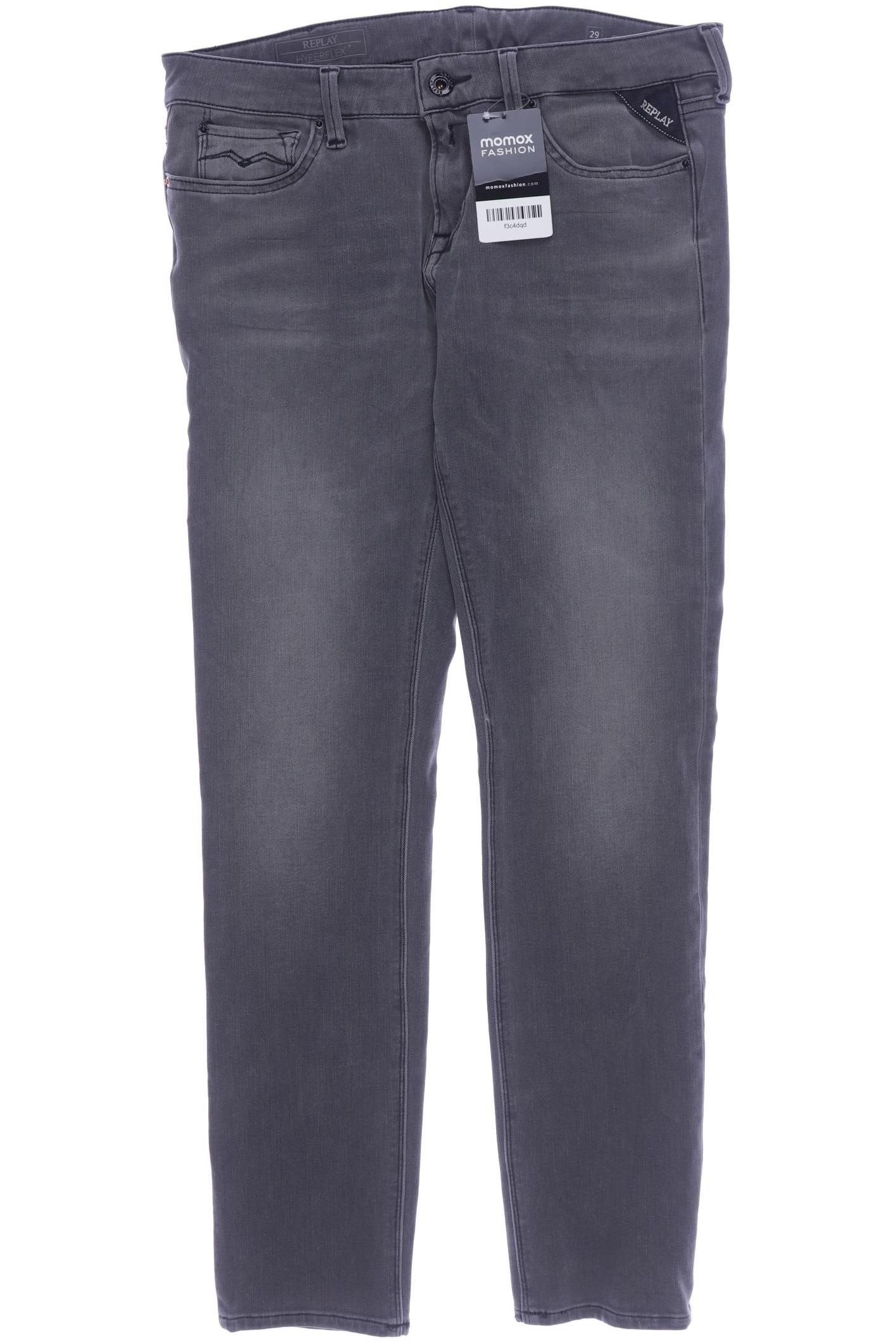 

Replay Damen Jeans, grau, Gr. 29