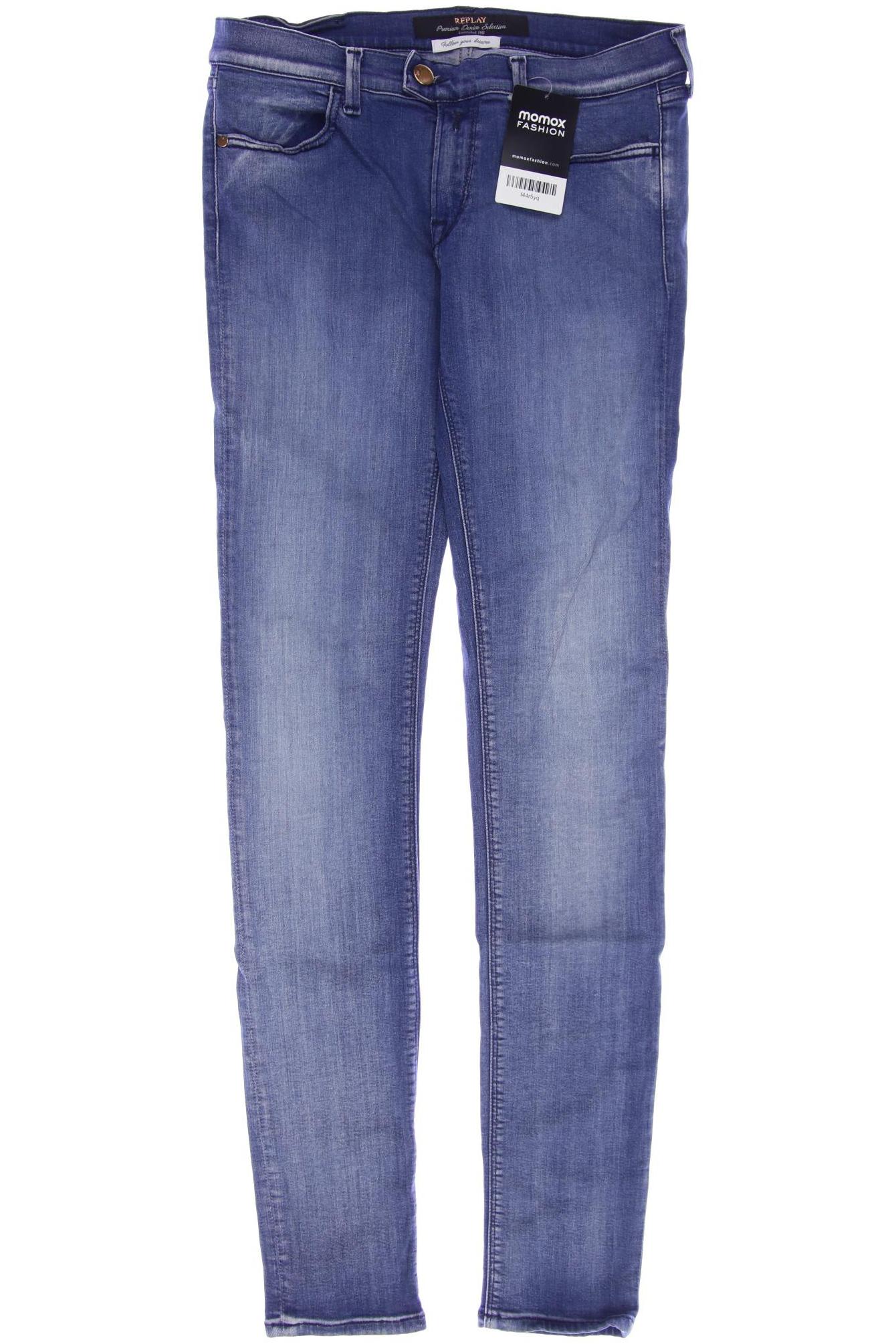 

Replay Damen Jeans, blau