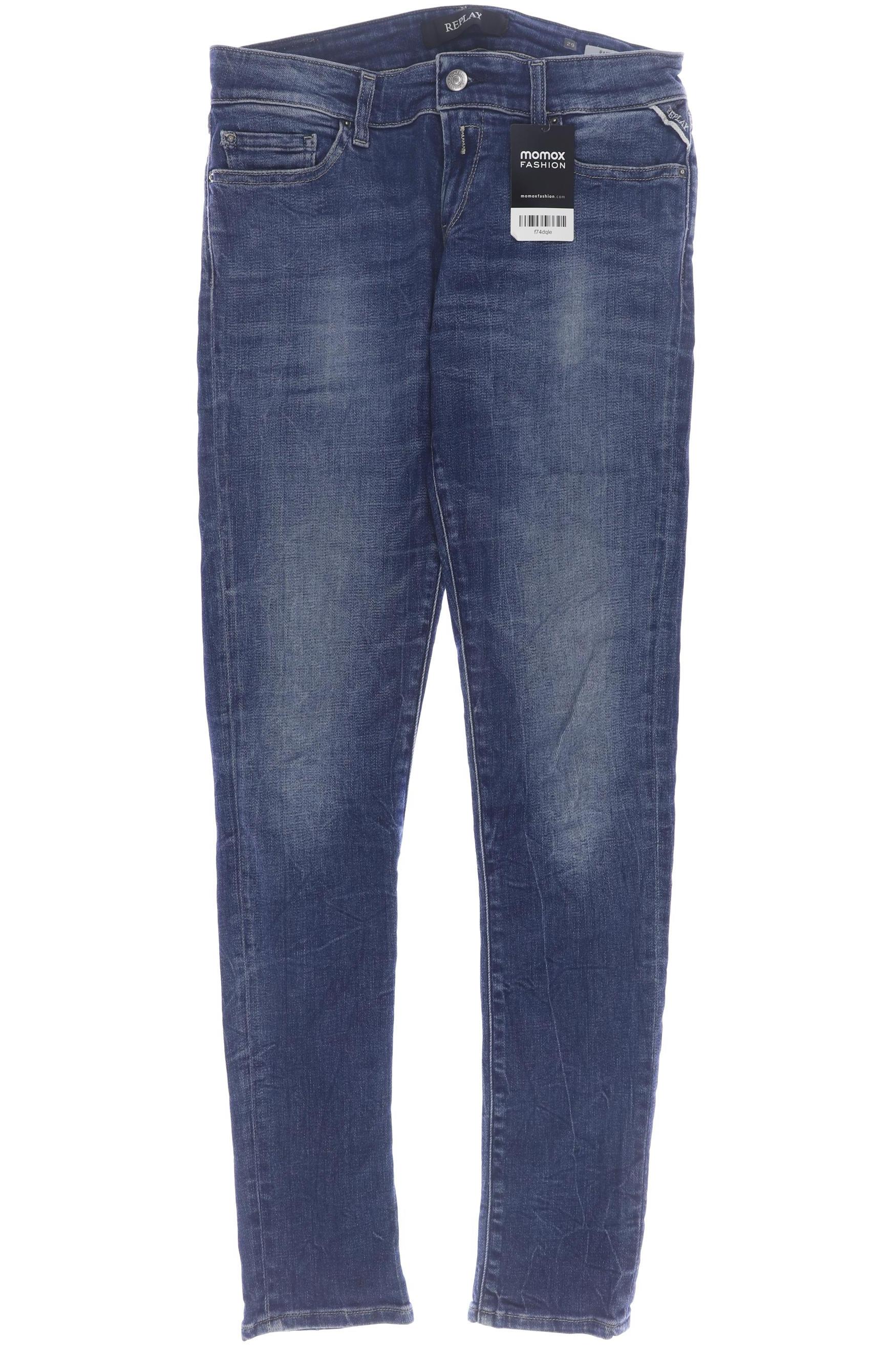 

Replay Damen Jeans, blau