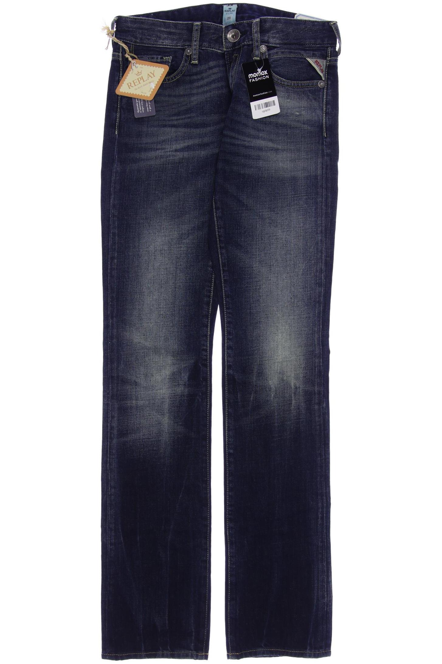 

Replay Damen Jeans, marineblau, Gr. 25
