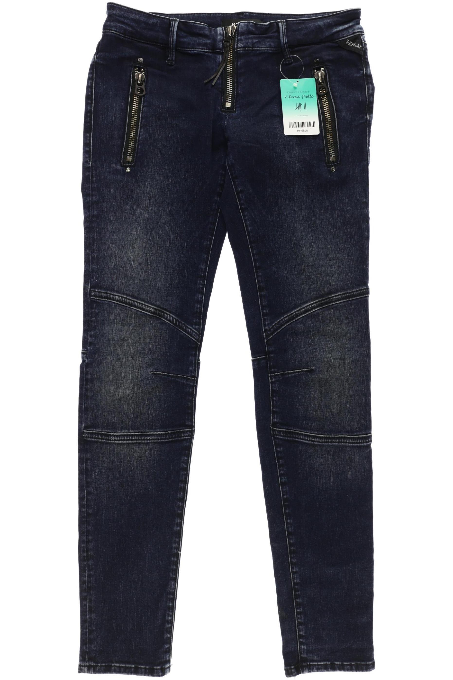 

Replay Damen Jeans, blau, Gr. 28