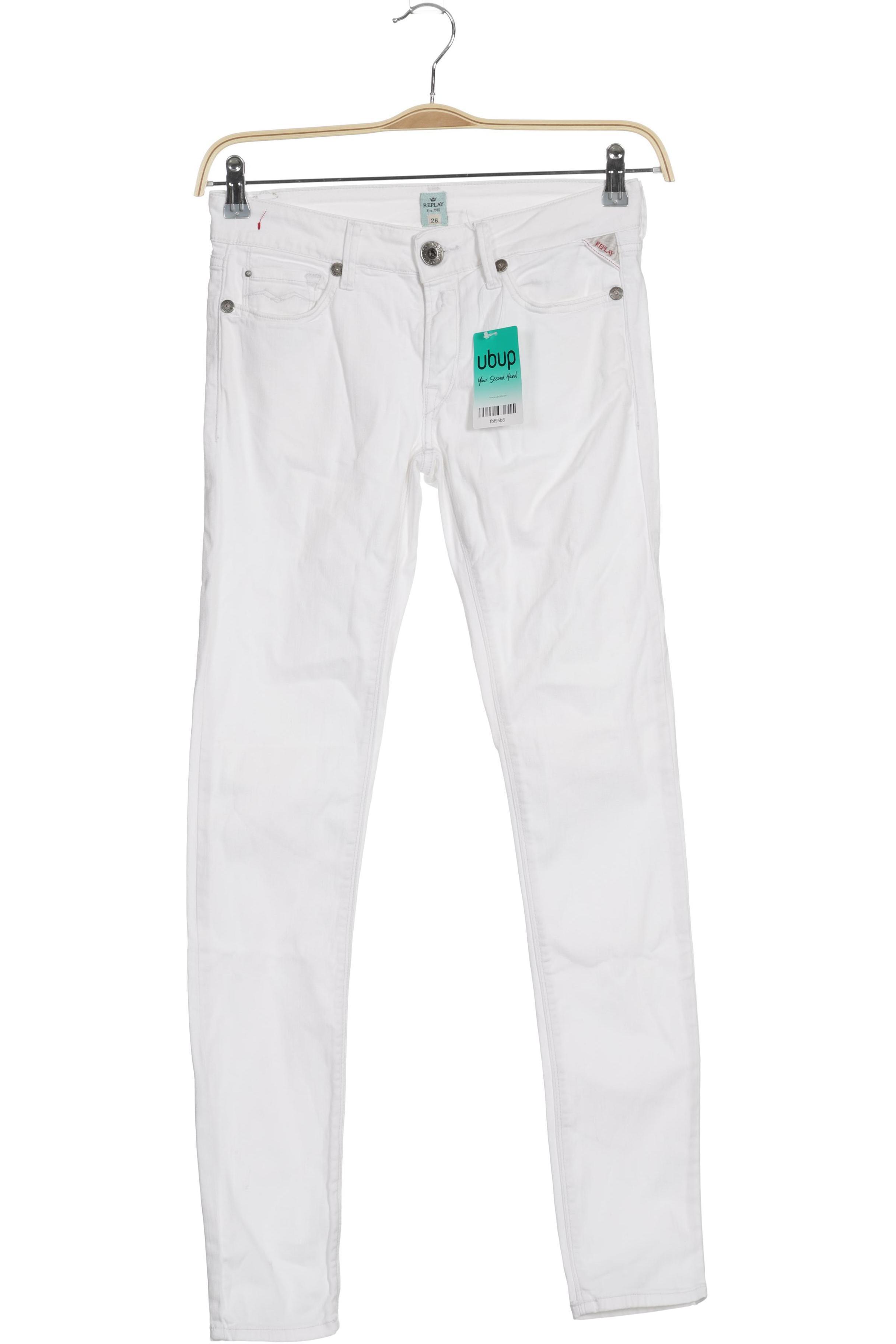 

Replay Damen Jeans, weiß, Gr. 26
