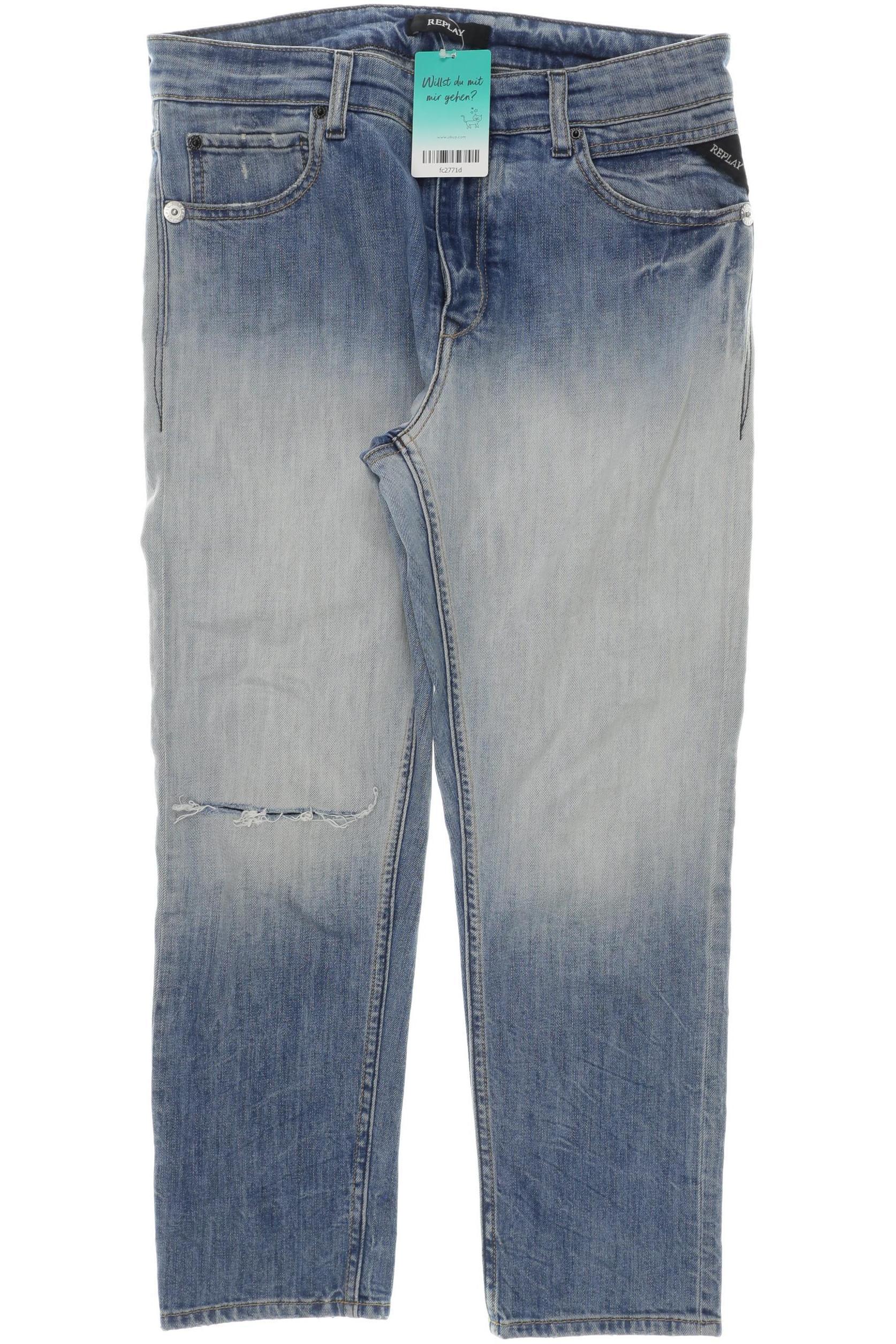 

Replay Damen Jeans, blau, Gr. 27