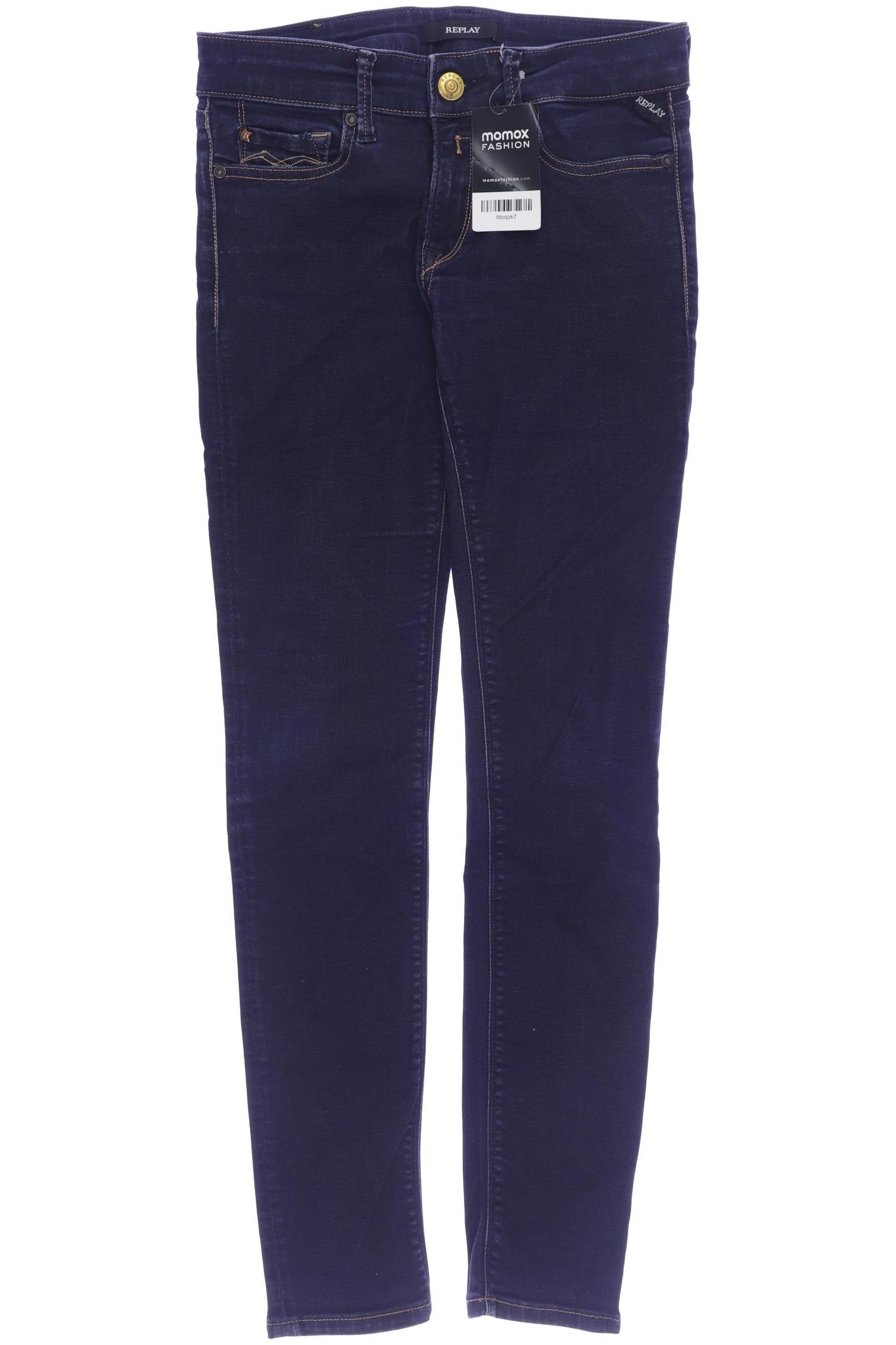 

Replay Damen Jeans, marineblau, Gr. 28