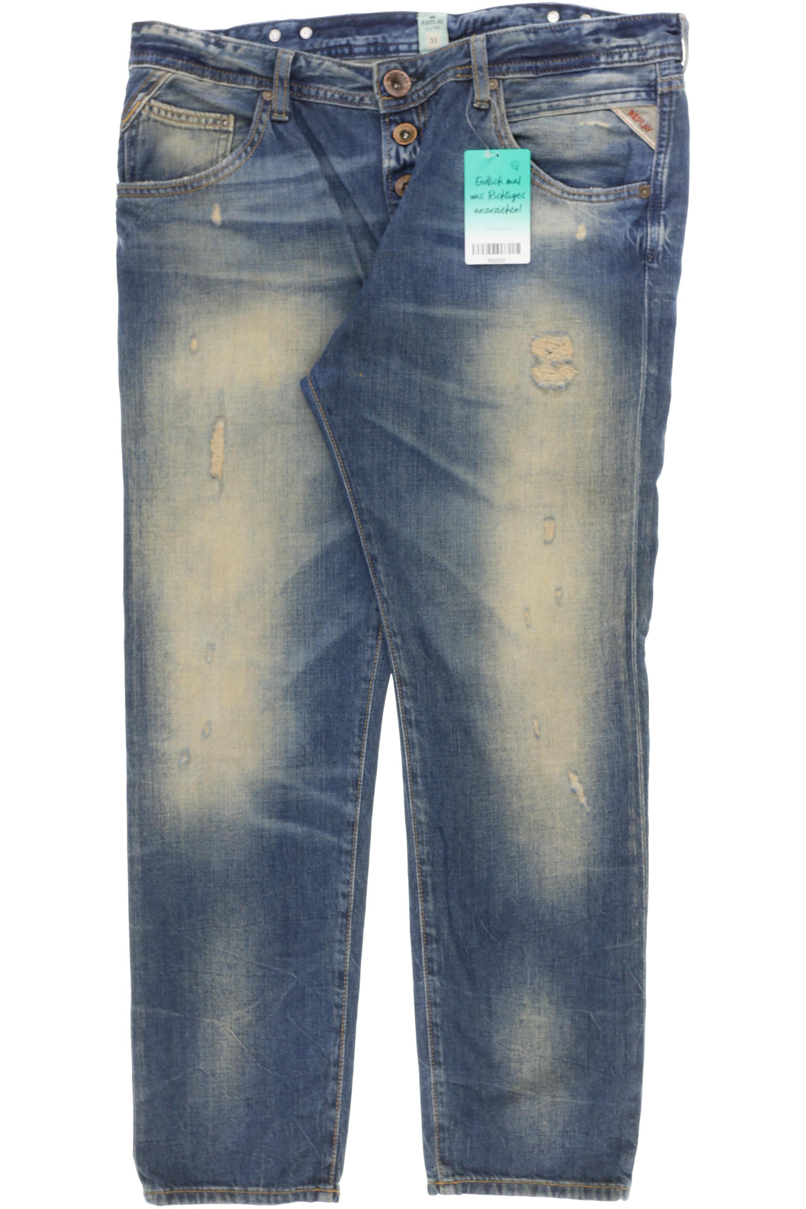 

Replay Damen Jeans, blau, Gr. 31