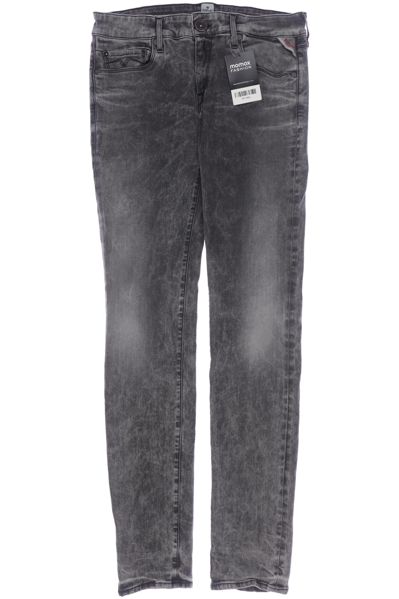 

Replay Damen Jeans, grau, Gr. 31
