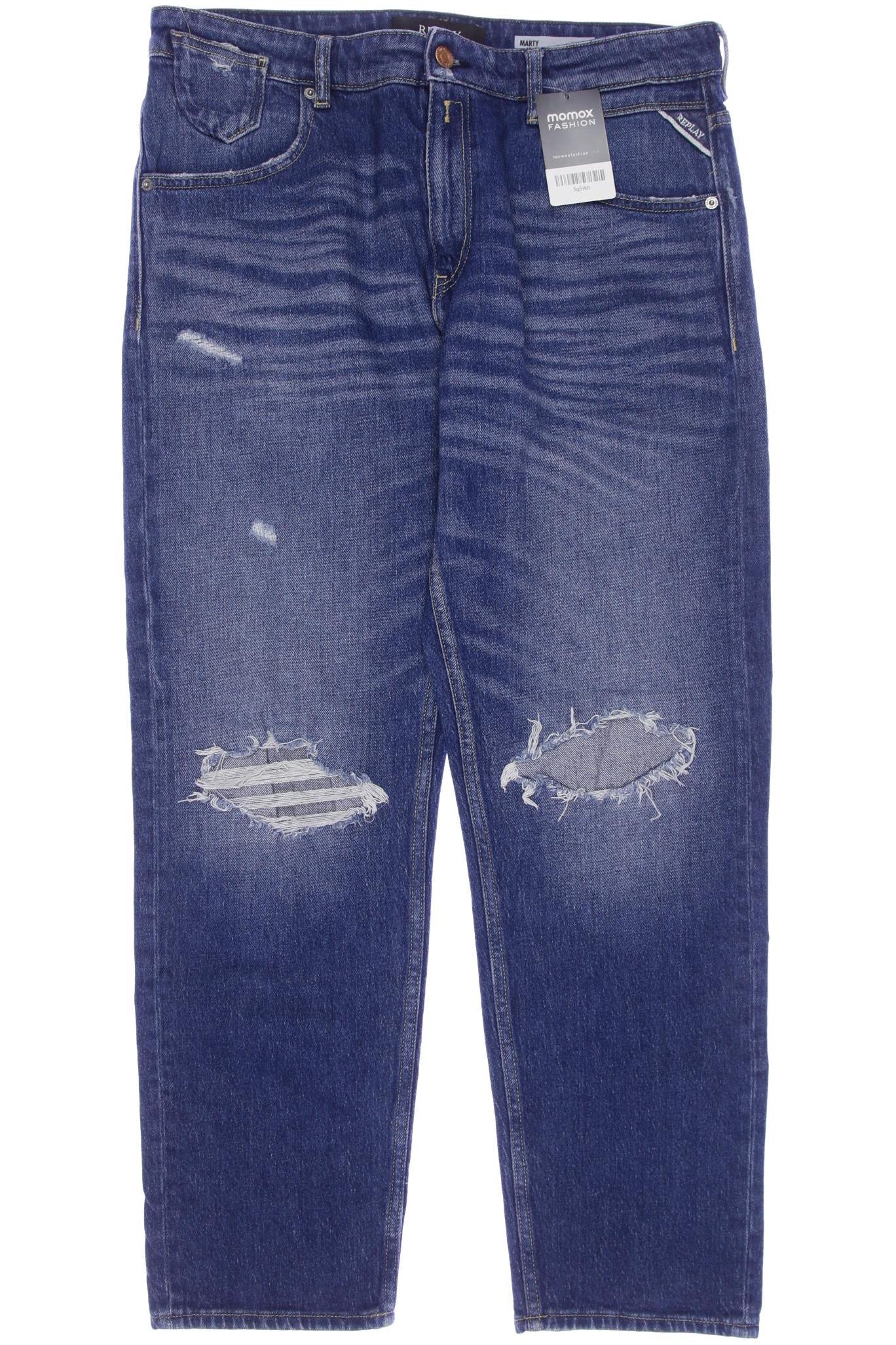 

Replay Damen Jeans, blau, Gr. 32