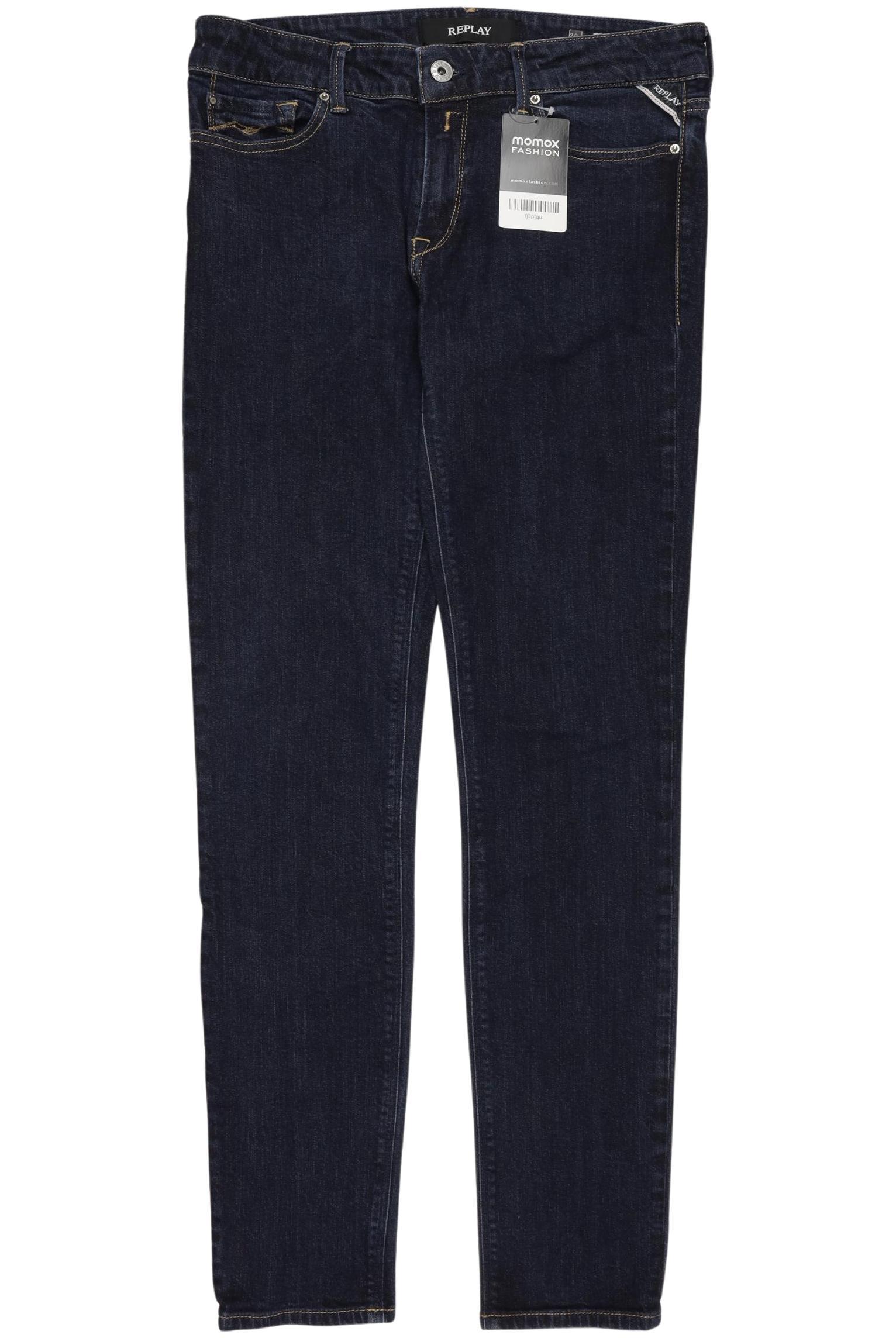 

Replay Damen Jeans, marineblau, Gr. 28