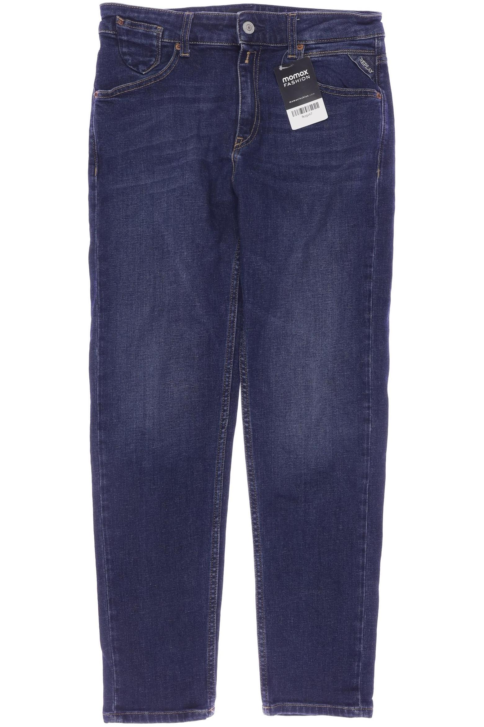 

Replay Damen Jeans, marineblau, Gr. 27