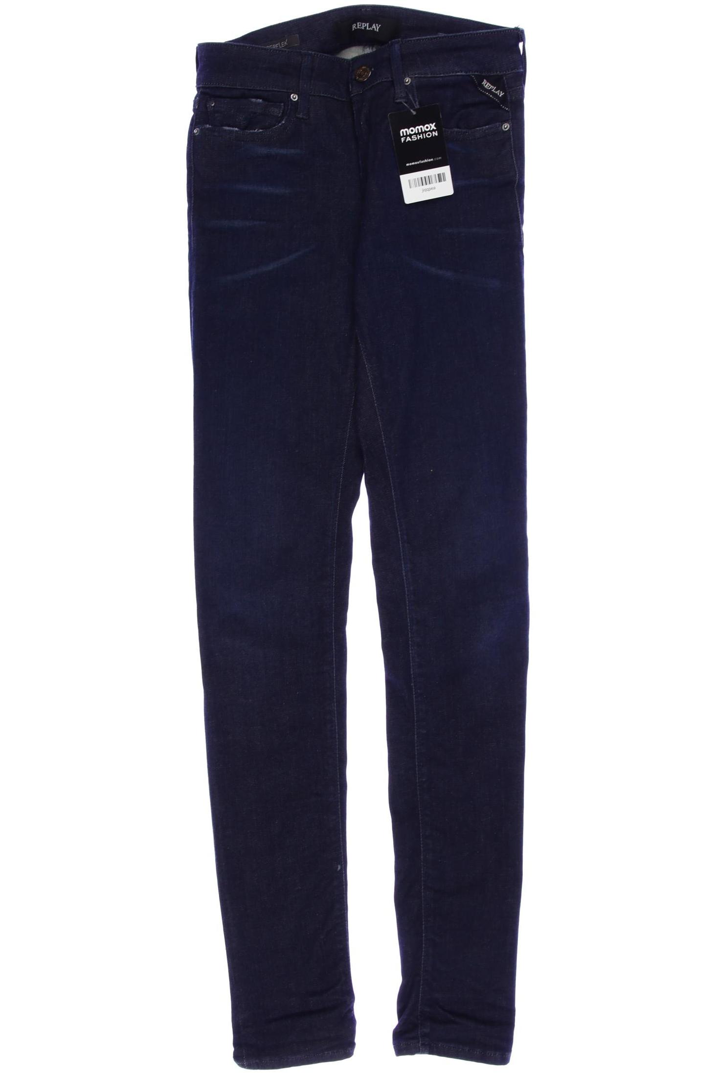 

Replay Damen Jeans, marineblau, Gr. 27