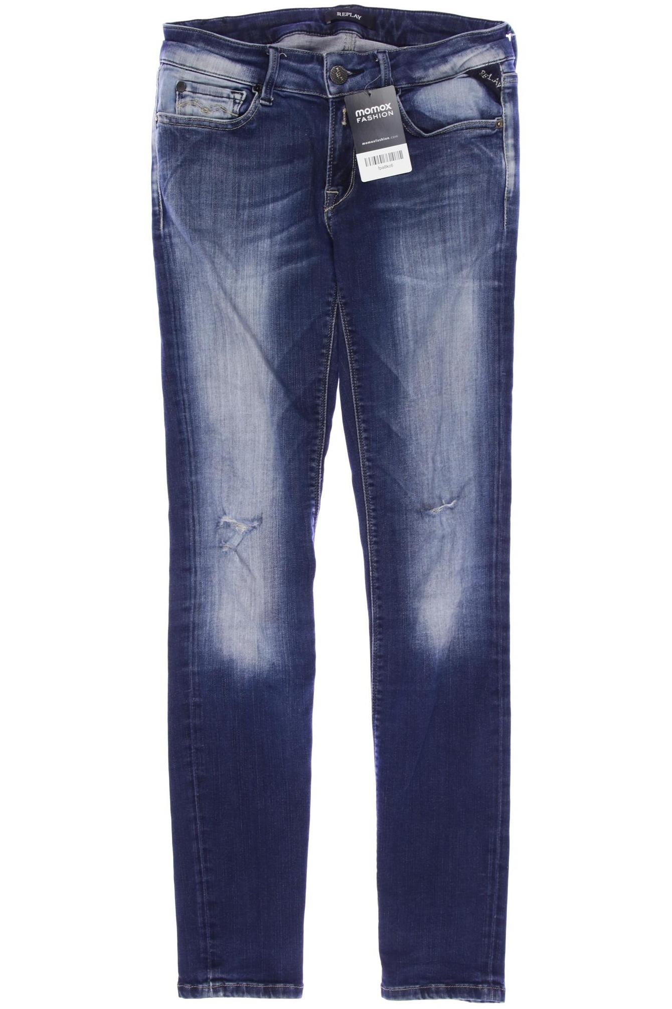 

Replay Damen Jeans, blau, Gr. 28