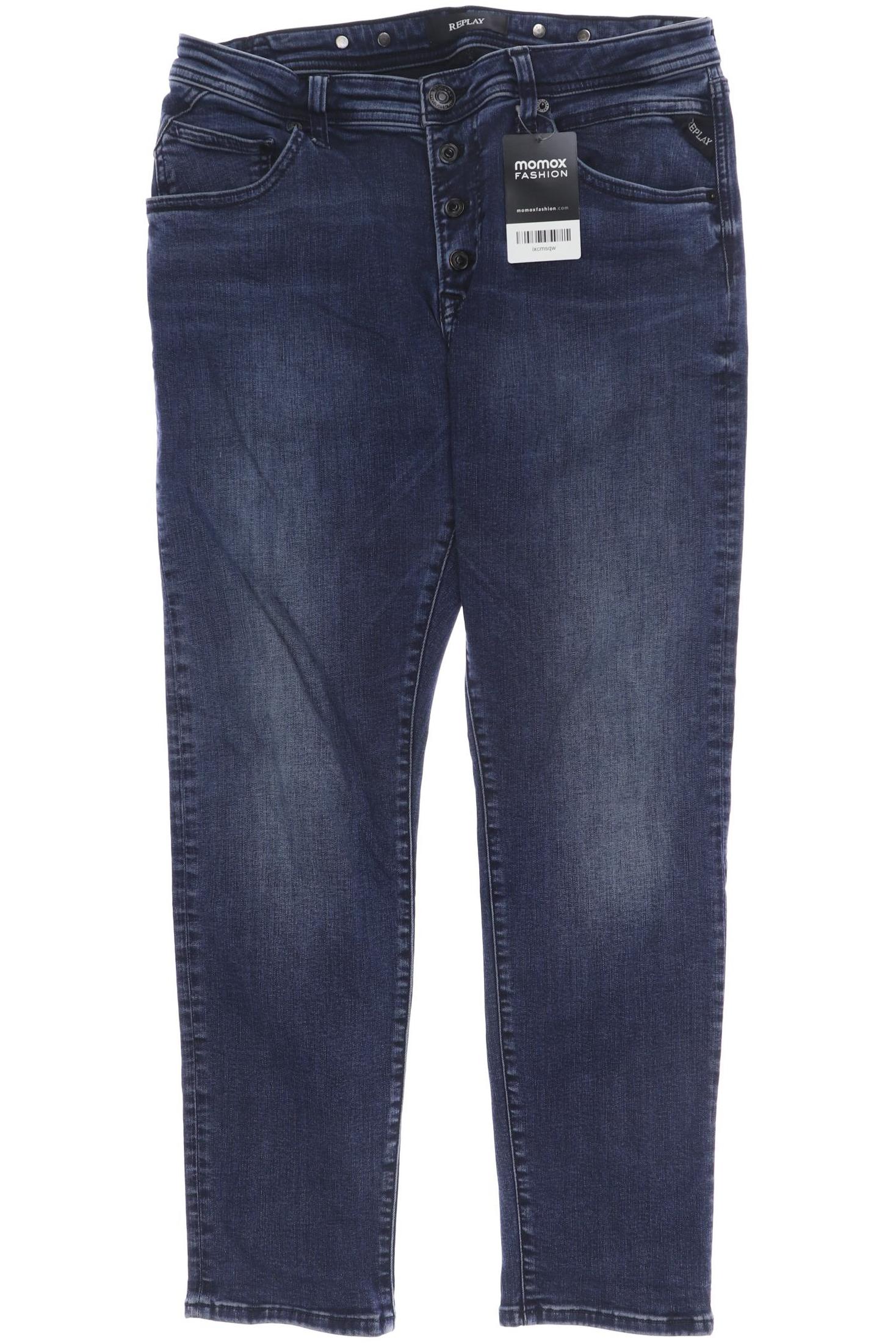 

Replay Damen Jeans, blau, Gr. 0