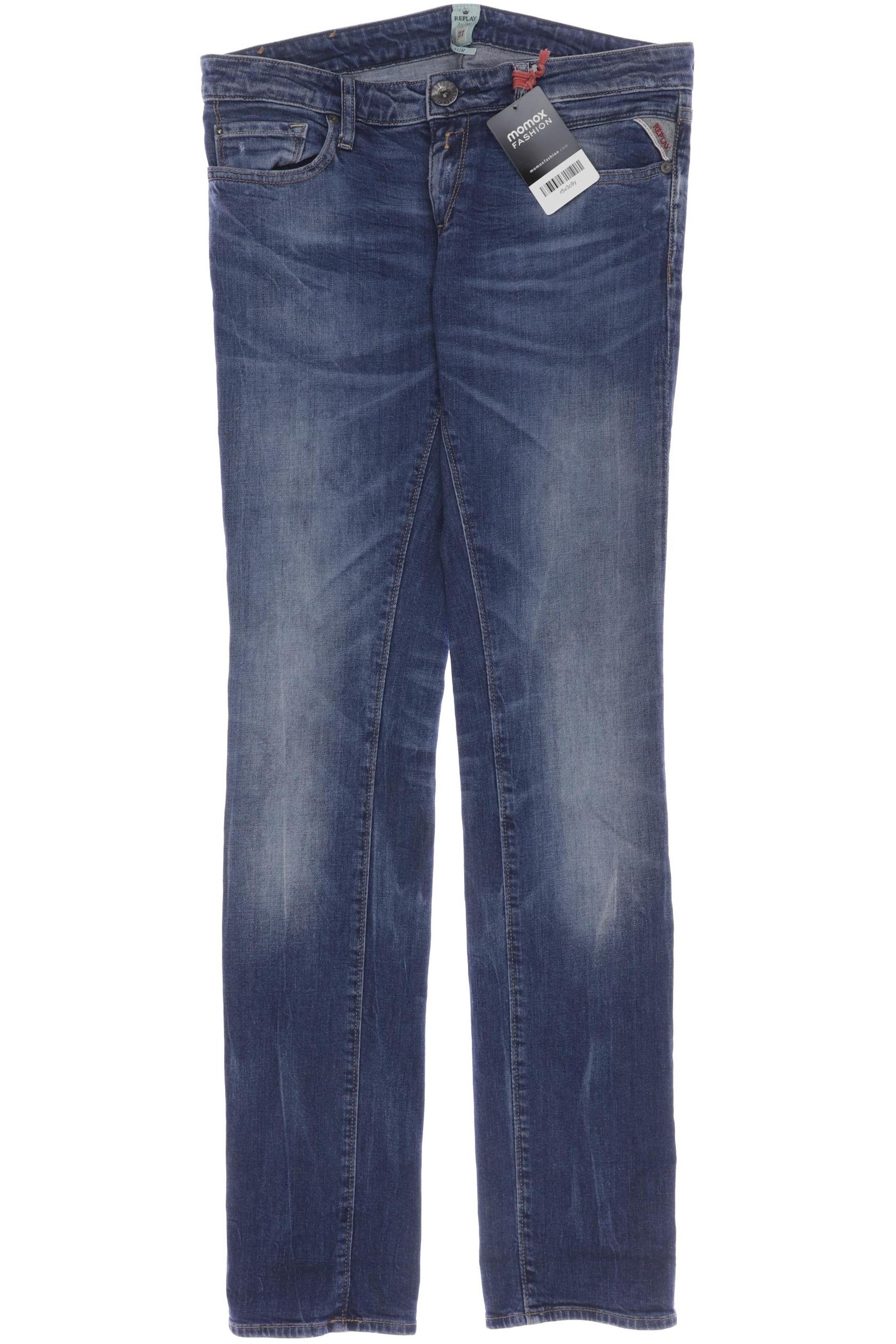 

Replay Damen Jeans, blau, Gr. 27