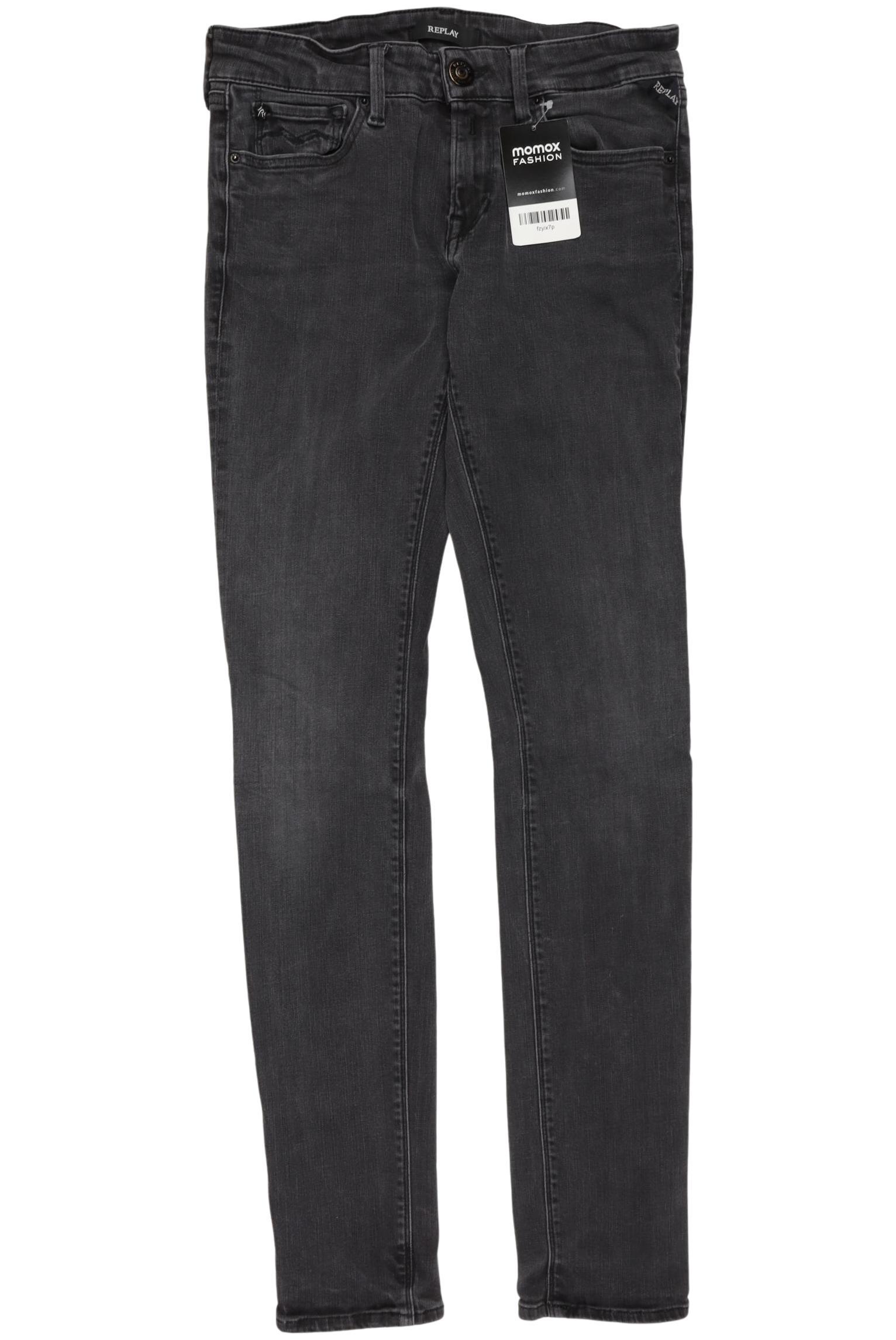 

Replay Damen Jeans, grau, Gr. 28