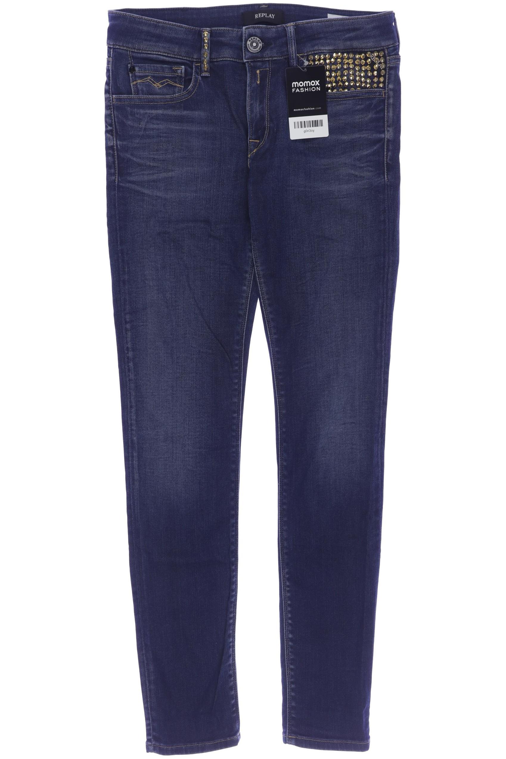 

Replay Damen Jeans, blau, Gr. 28