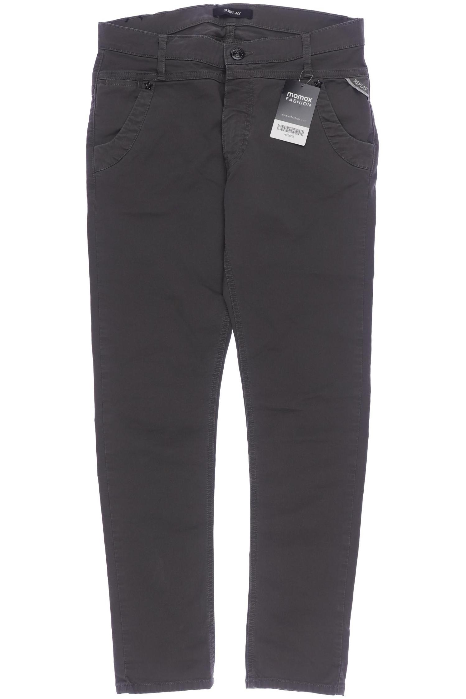 

Replay Damen Jeans, grau, Gr. 25