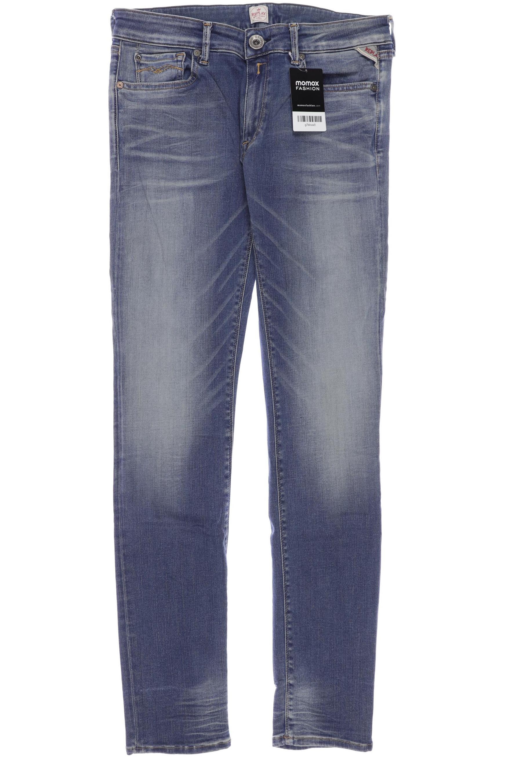 

Replay Damen Jeans, blau