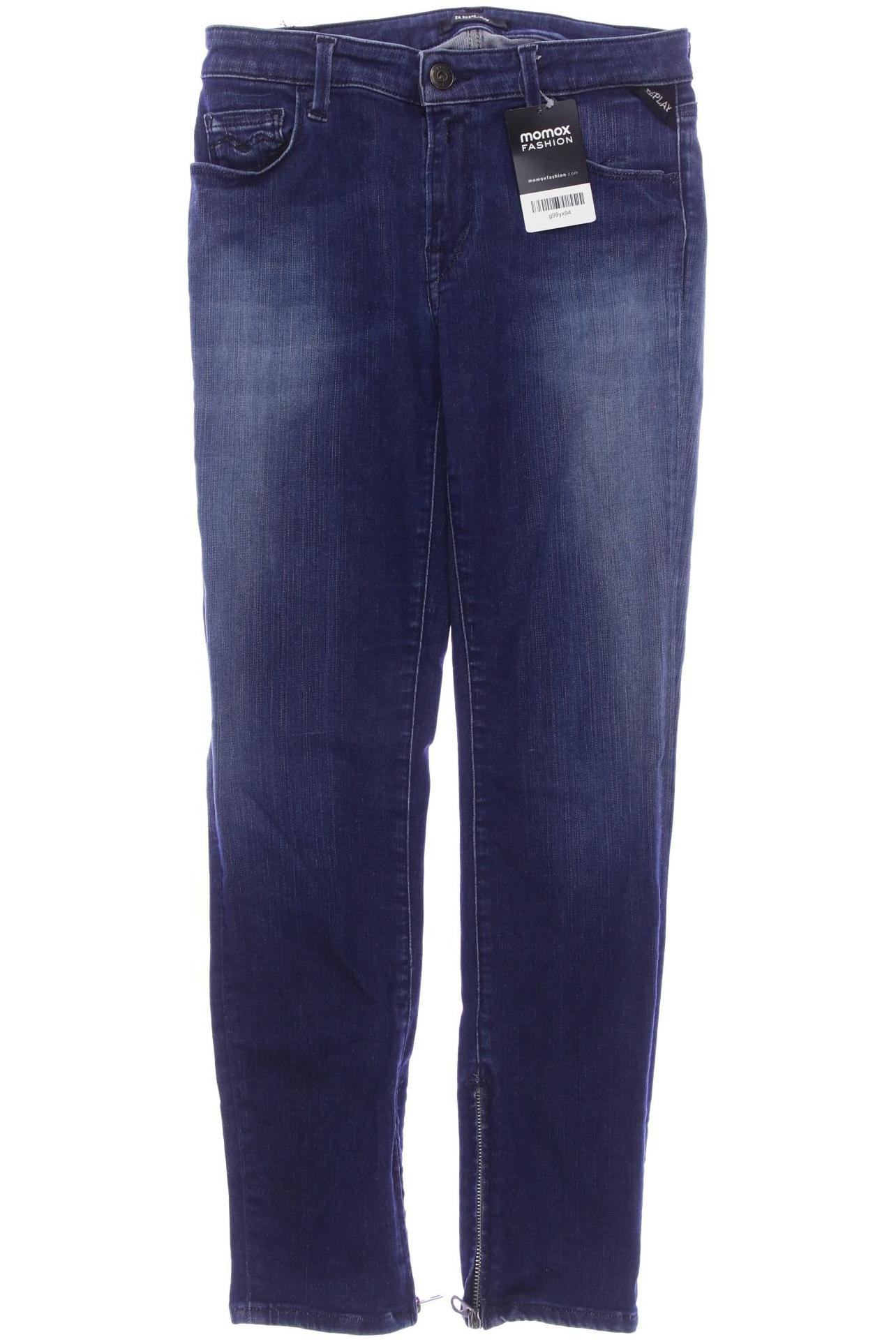

Replay Damen Jeans, marineblau, Gr. 28
