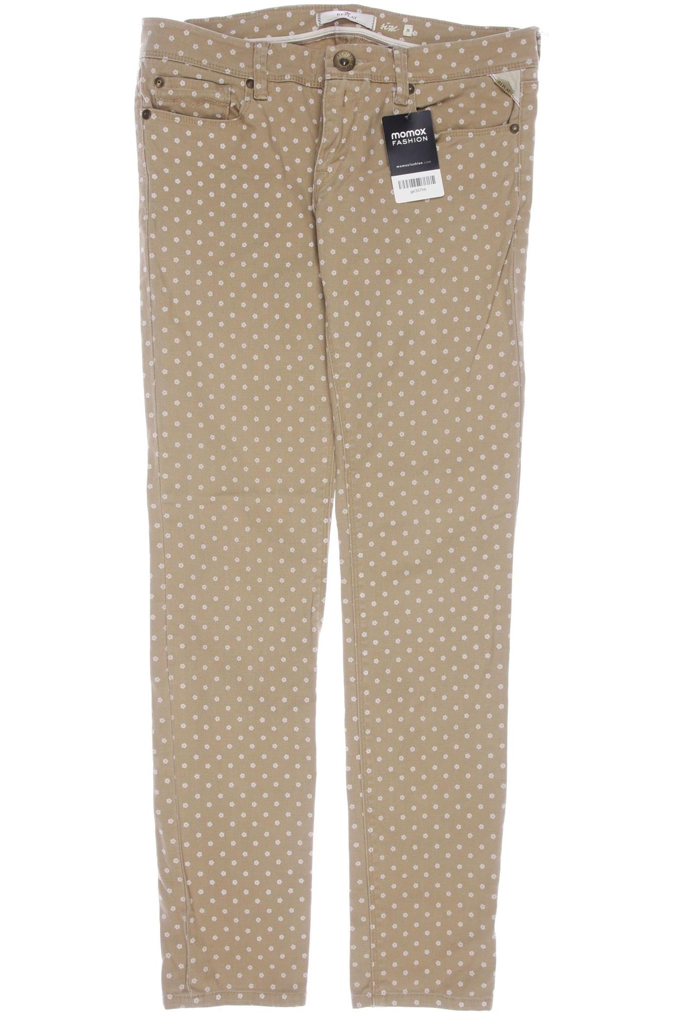 

Replay Damen Jeans, beige, Gr. 29