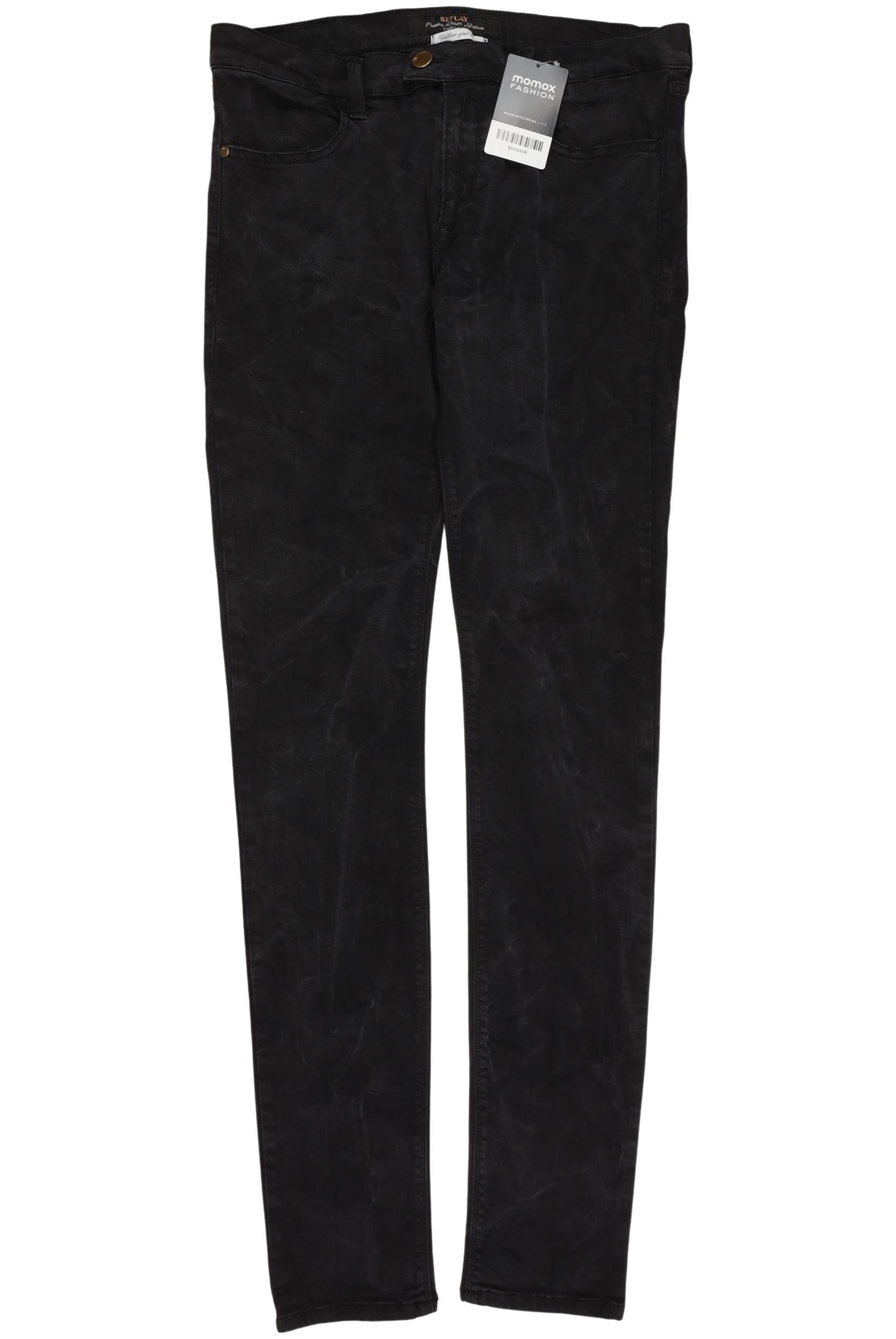 

Replay Damen Jeans, schwarz, Gr. 31