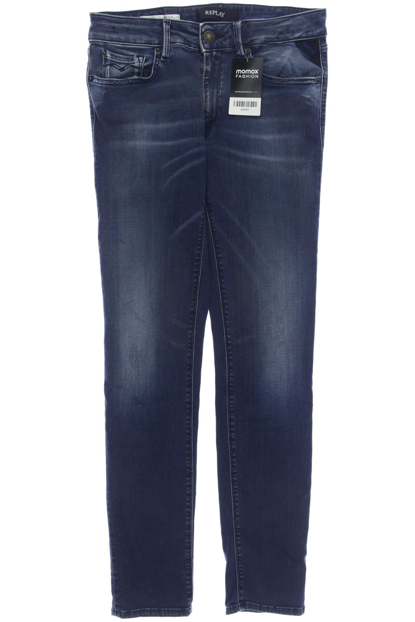 

Replay Damen Jeans, marineblau, Gr. 30