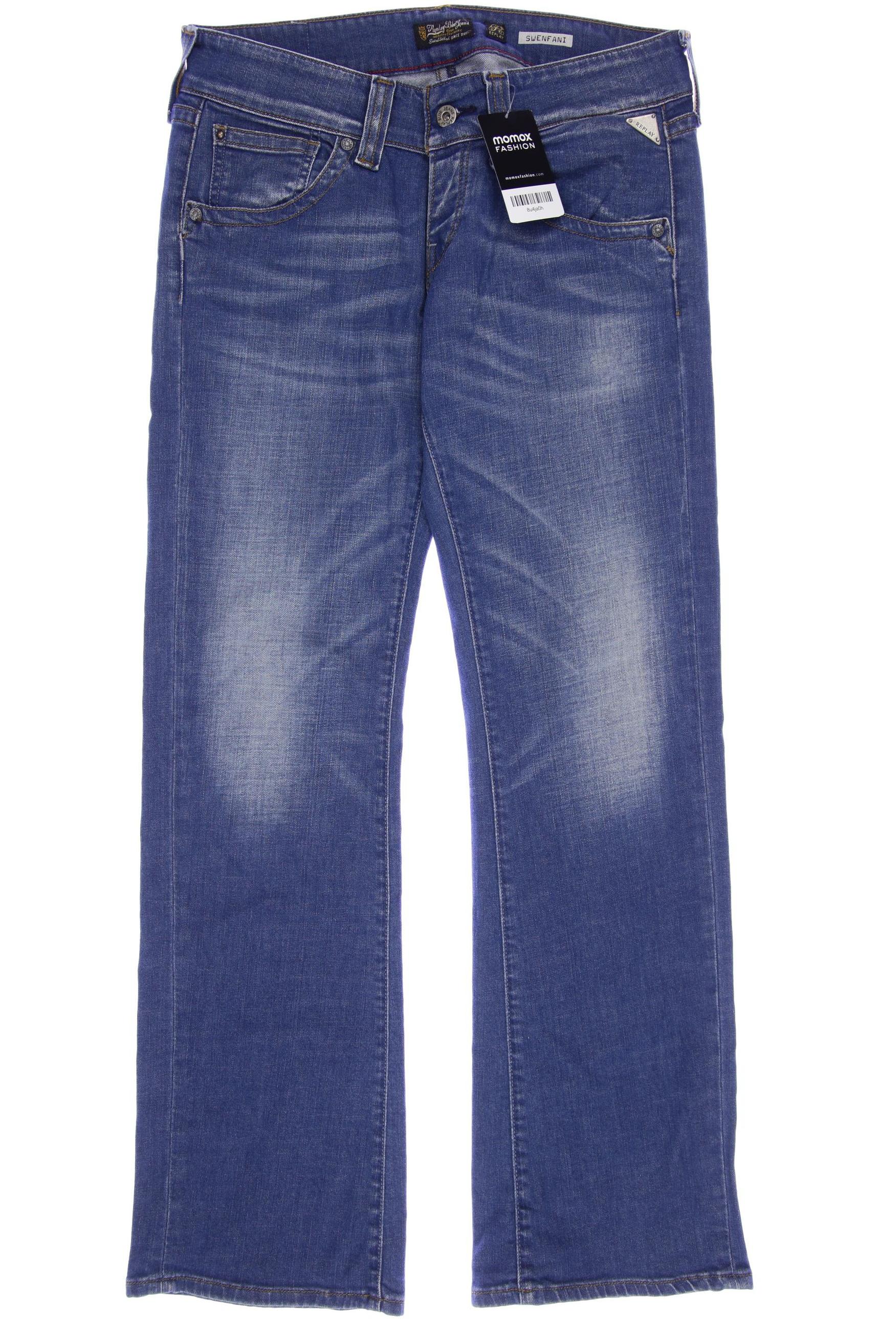 

Replay Damen Jeans, blau