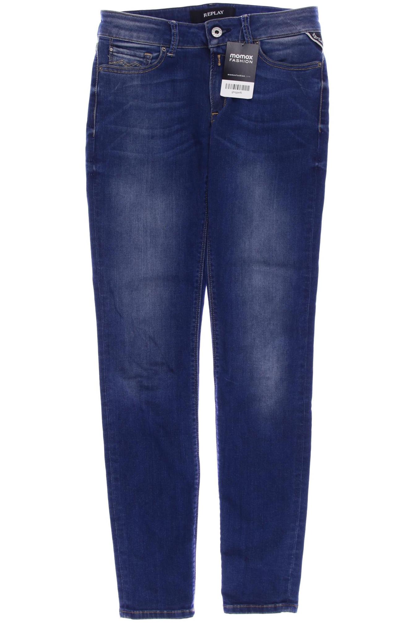 

Replay Damen Jeans, blau