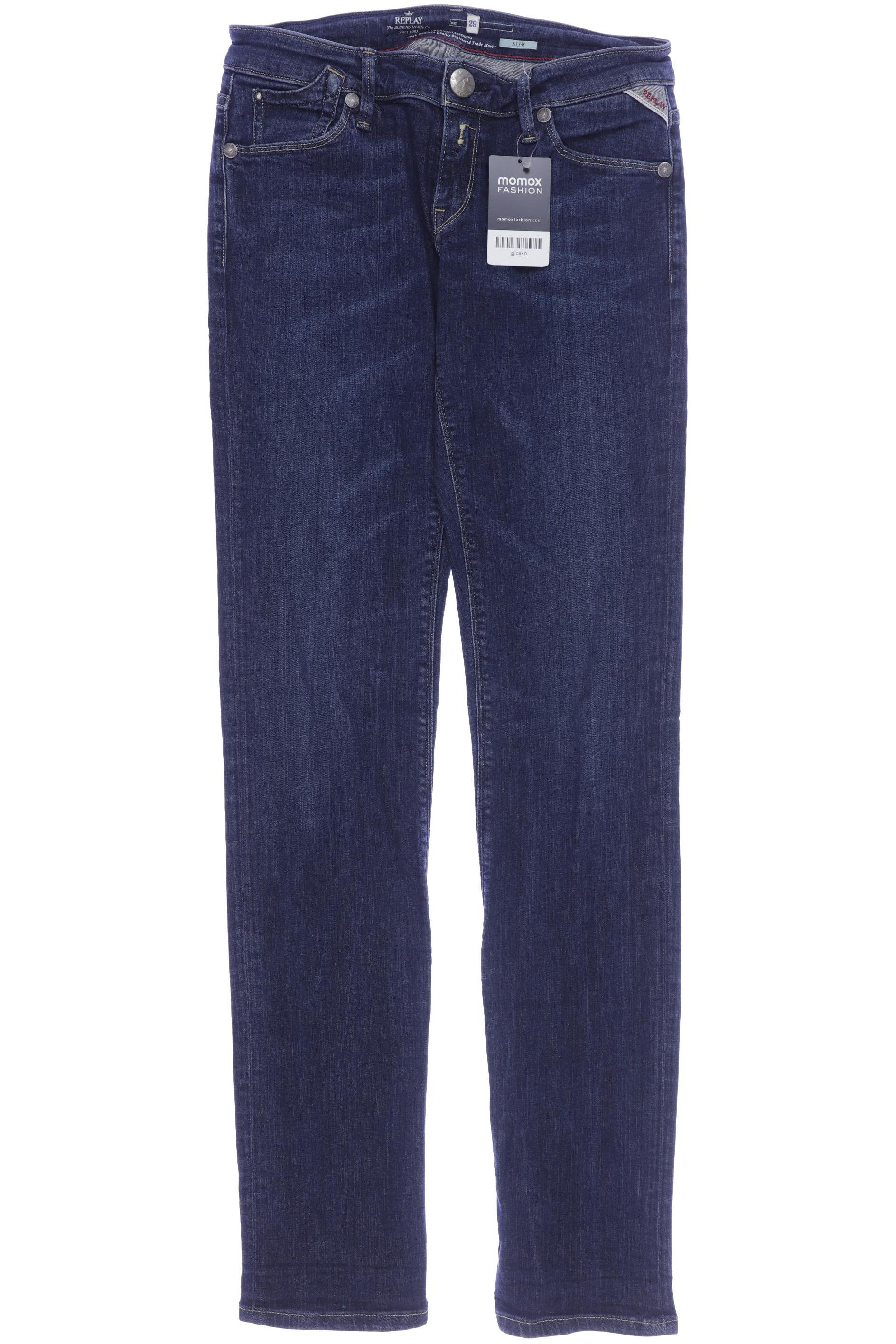 

Replay Damen Jeans, marineblau, Gr. 29