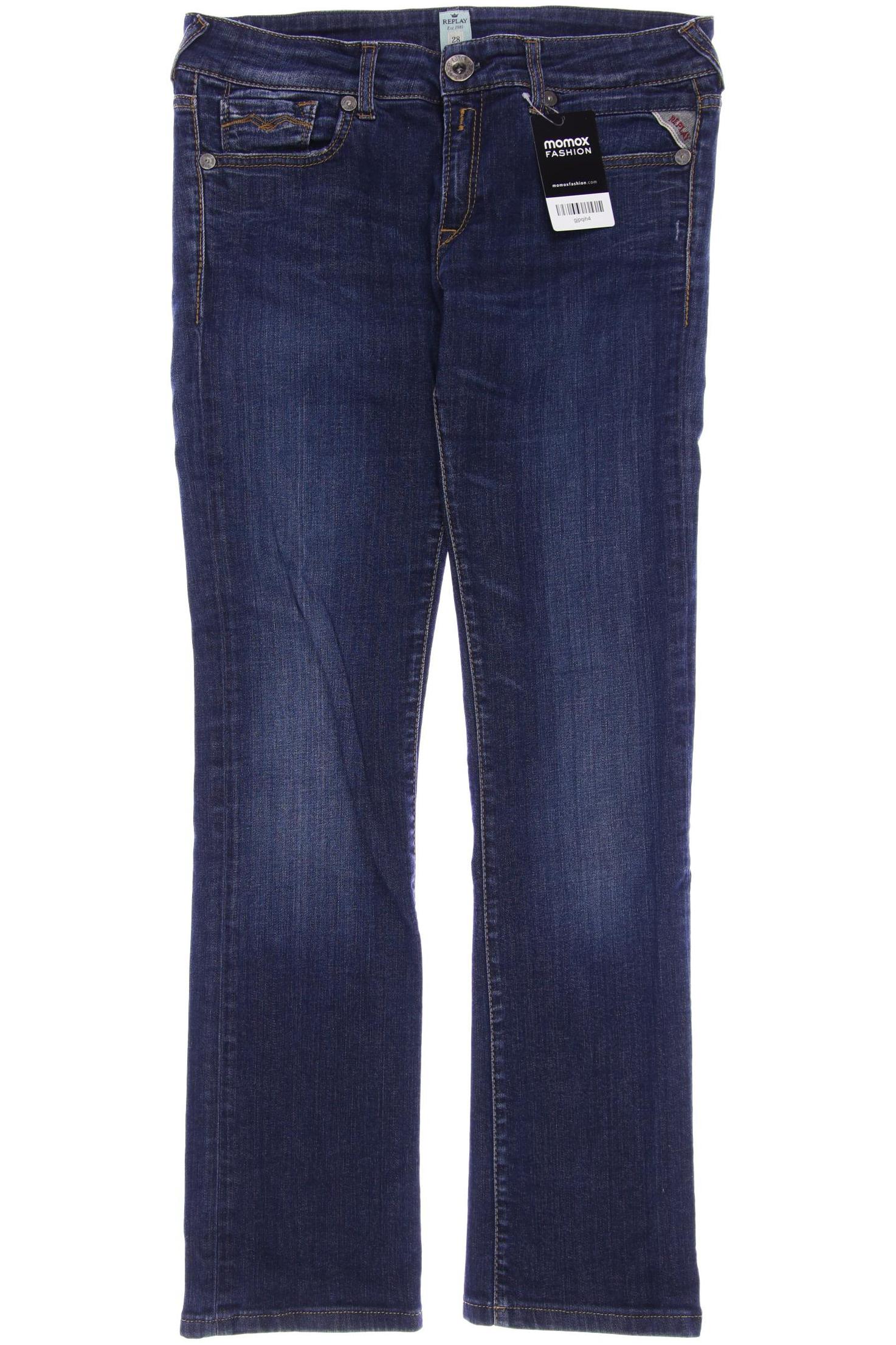 

Replay Damen Jeans, blau