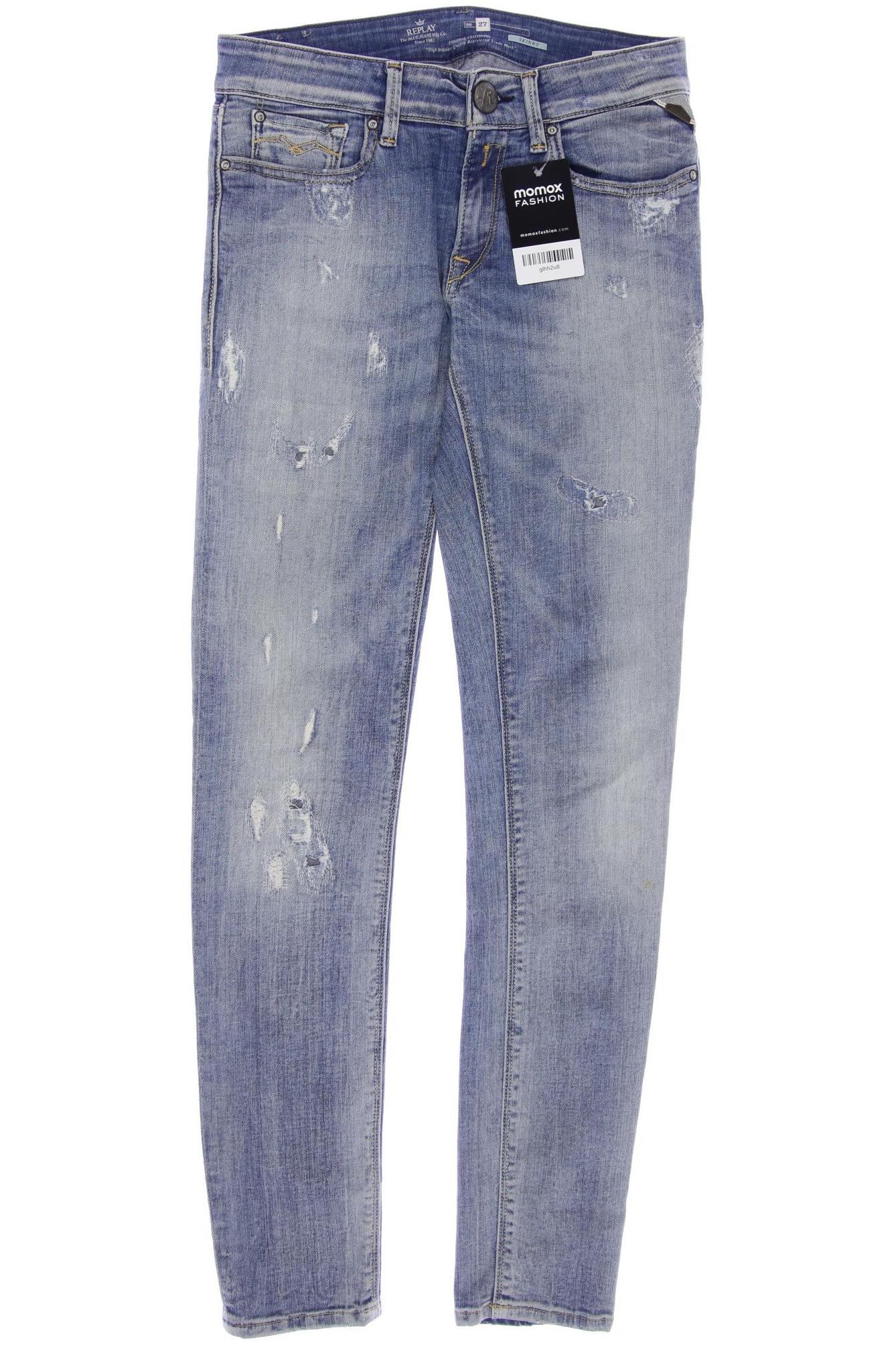 

Replay Damen Jeans, blau