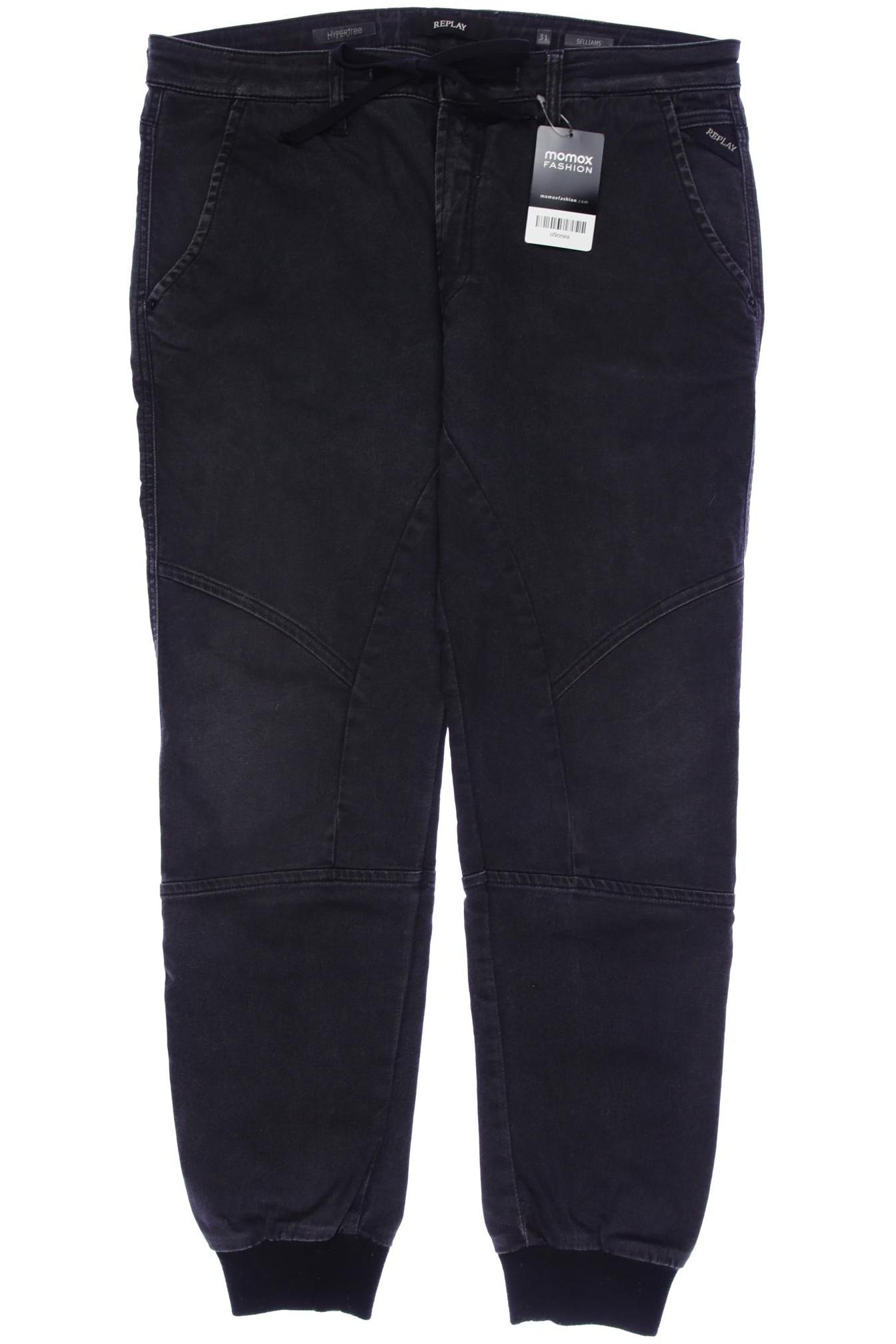 

Replay Damen Jeans, grau, Gr. 31