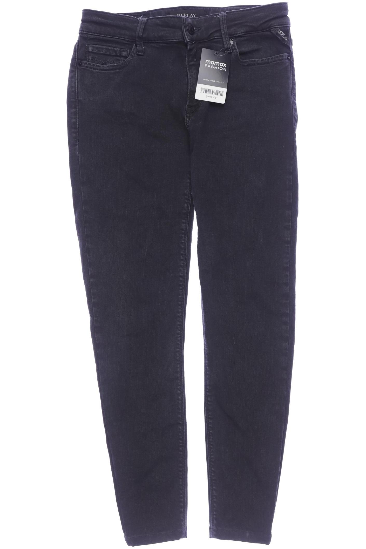 

Replay Damen Jeans, schwarz, Gr. 29