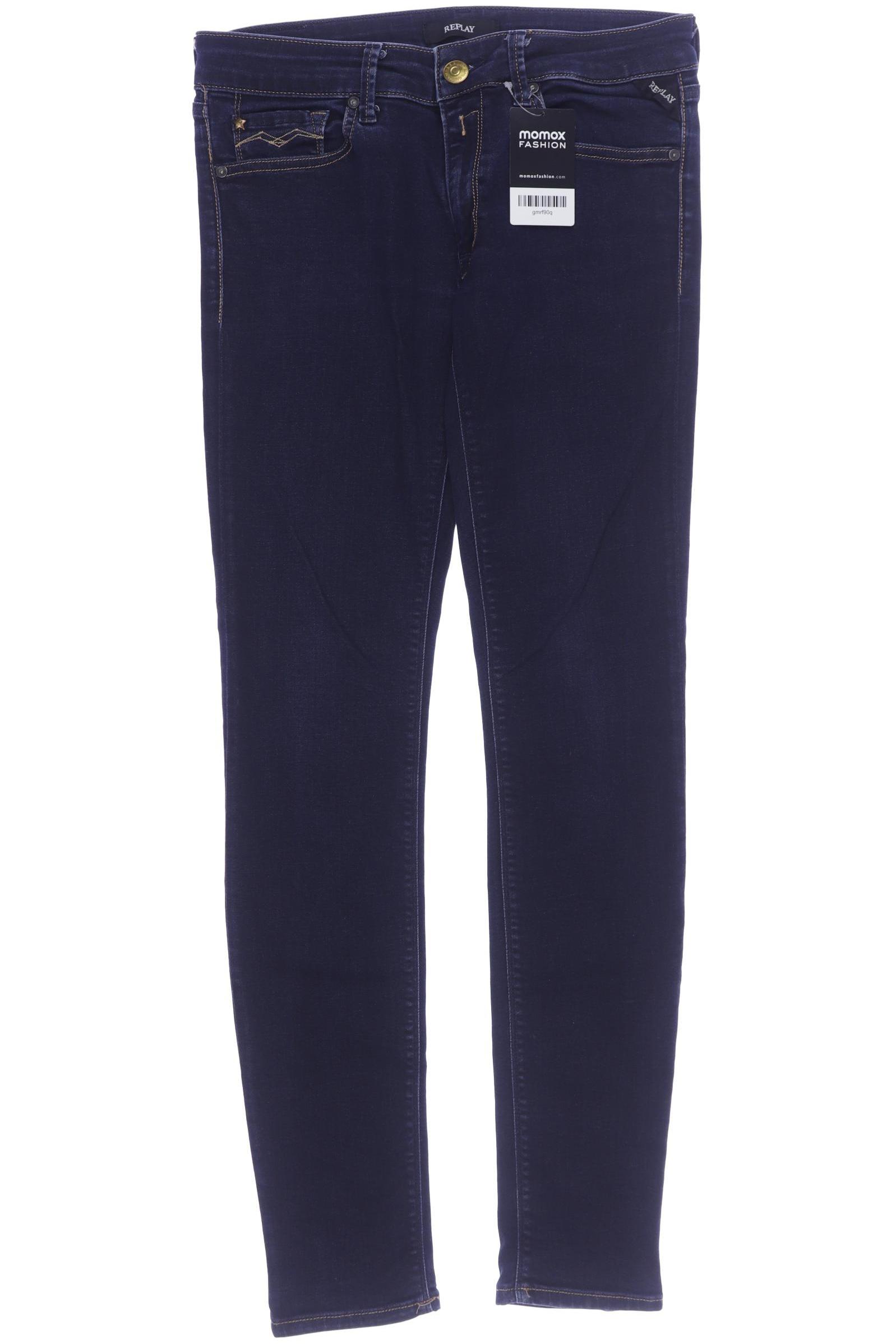 

Replay Damen Jeans, marineblau, Gr. 30