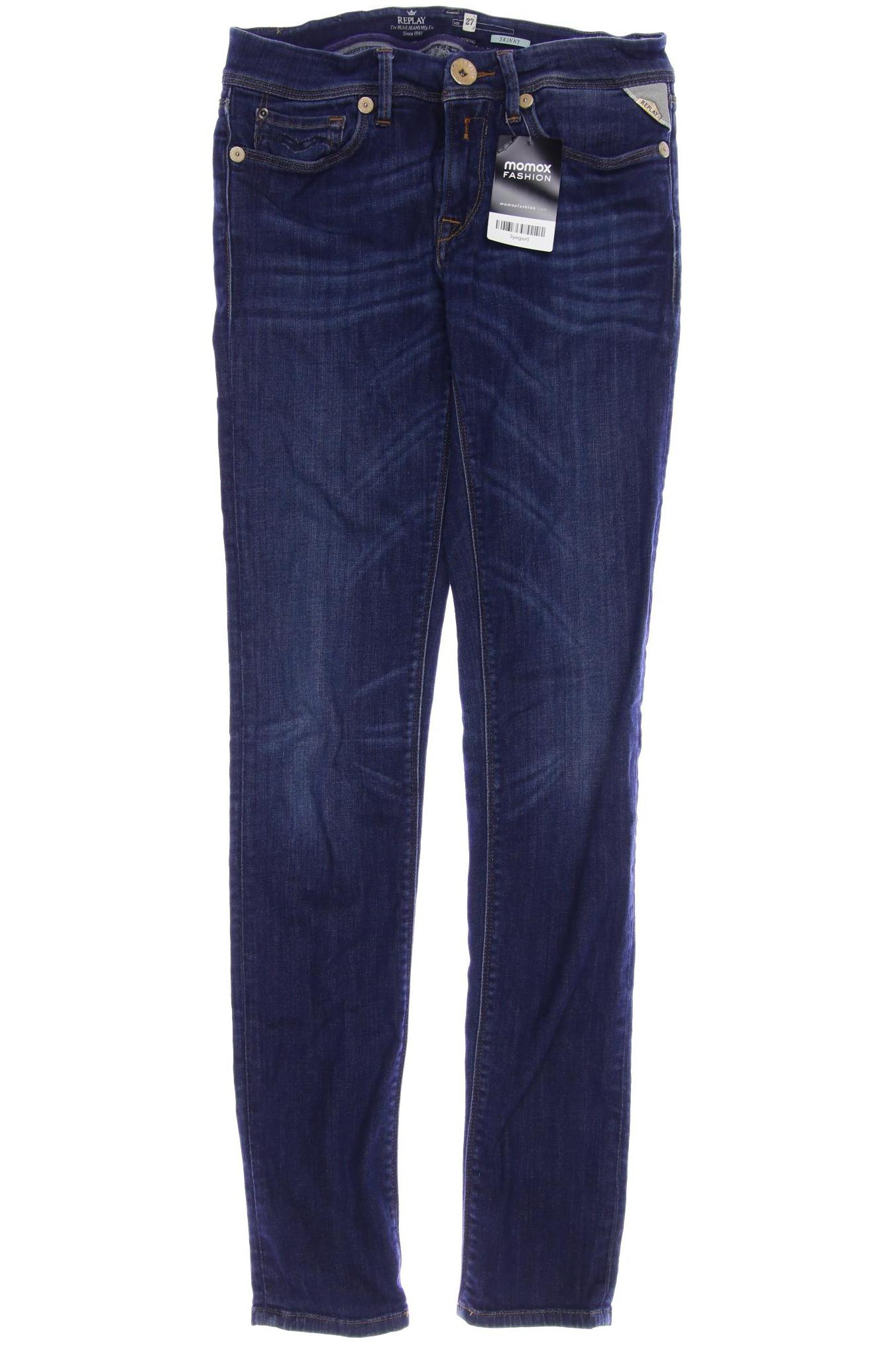 

Replay Damen Jeans, marineblau, Gr. 27