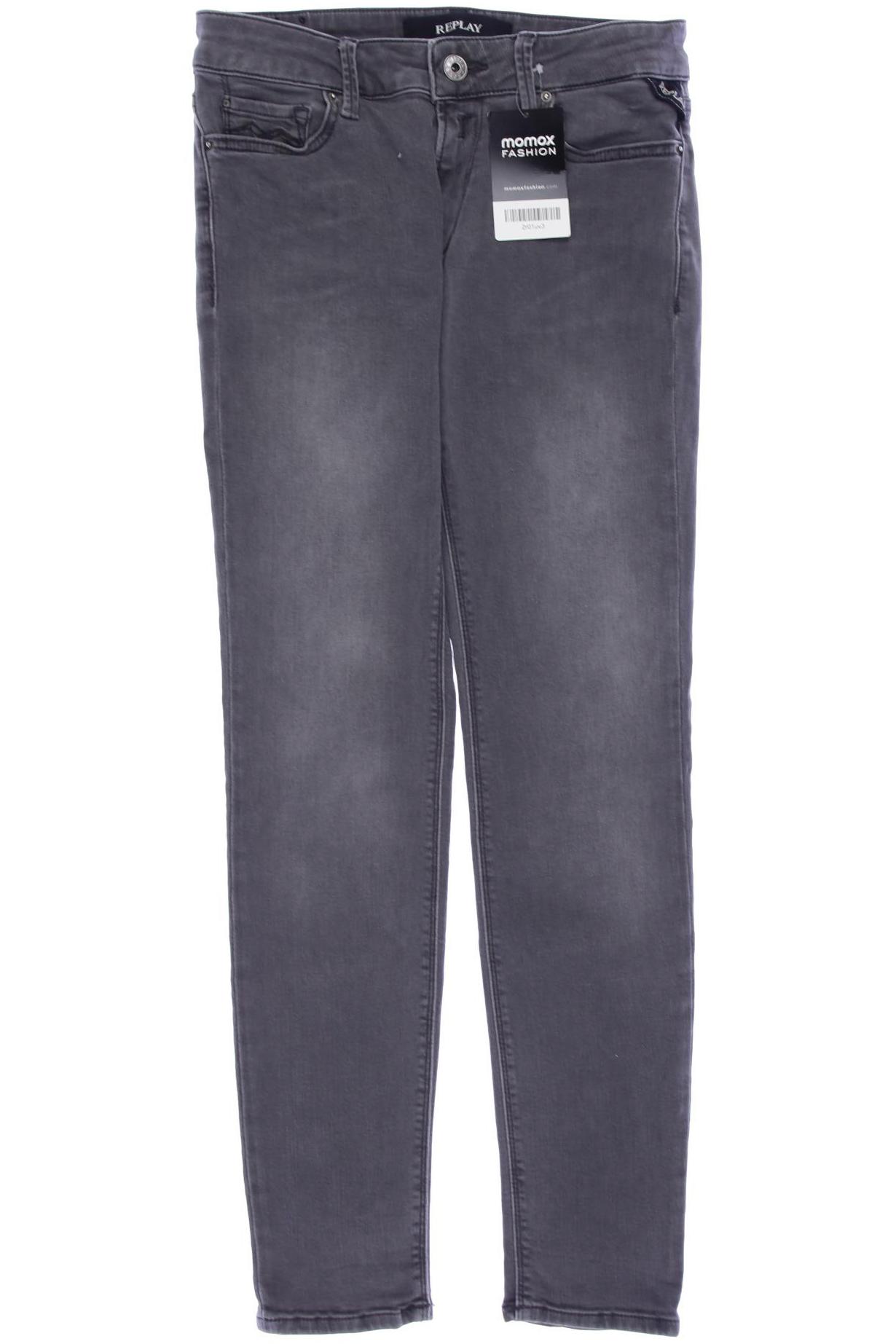 

Replay Damen Jeans, grau, Gr. 26