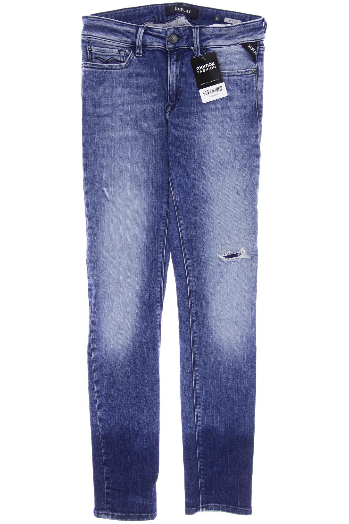 

Replay Damen Jeans, blau