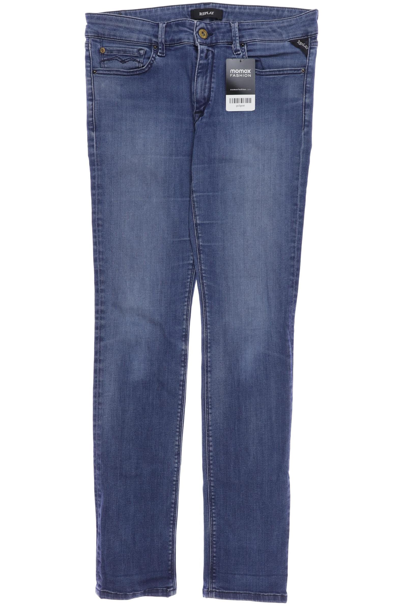 

Replay Damen Jeans, marineblau, Gr. 31