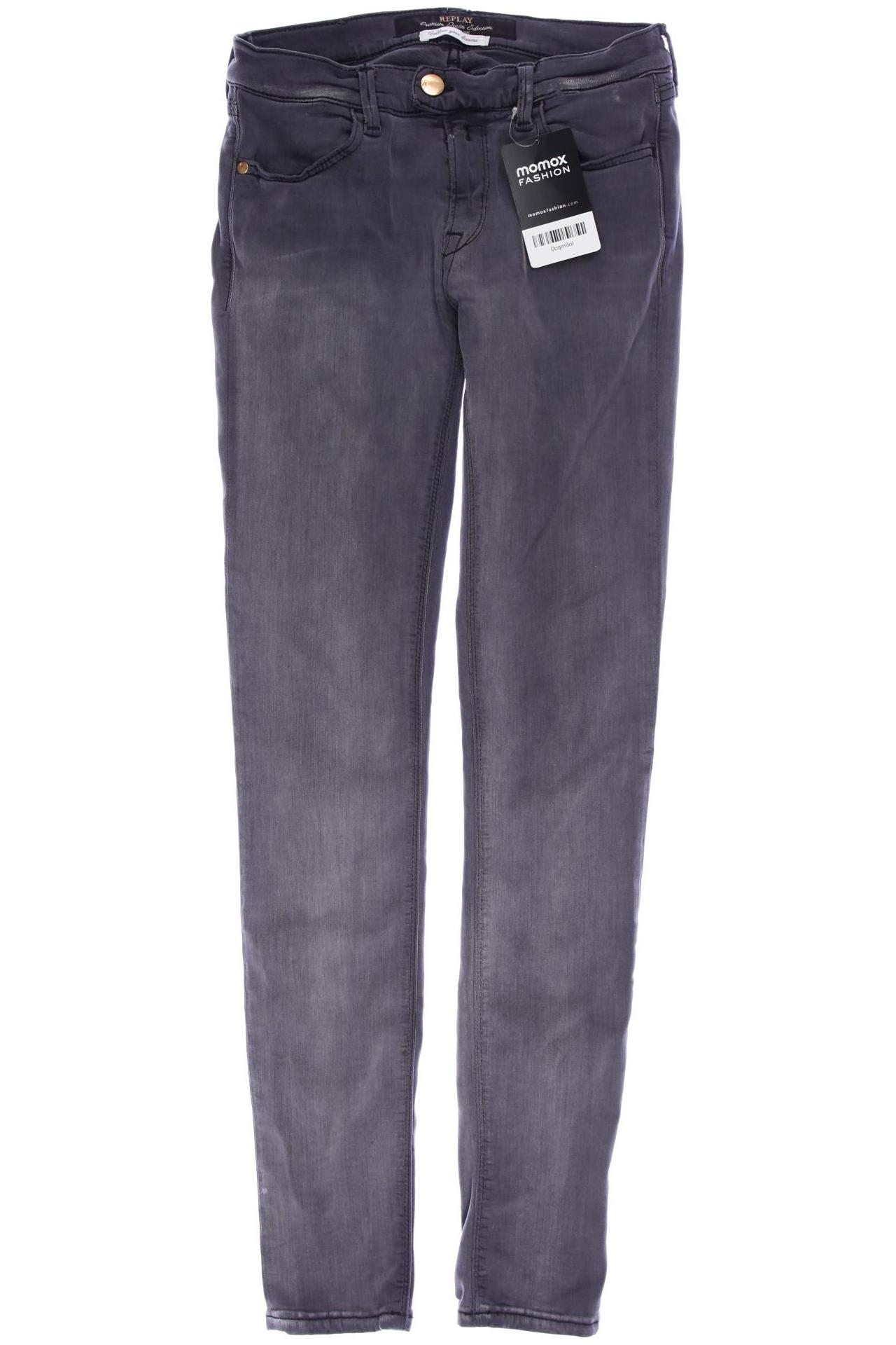 

Replay Damen Jeans, grau, Gr. 26