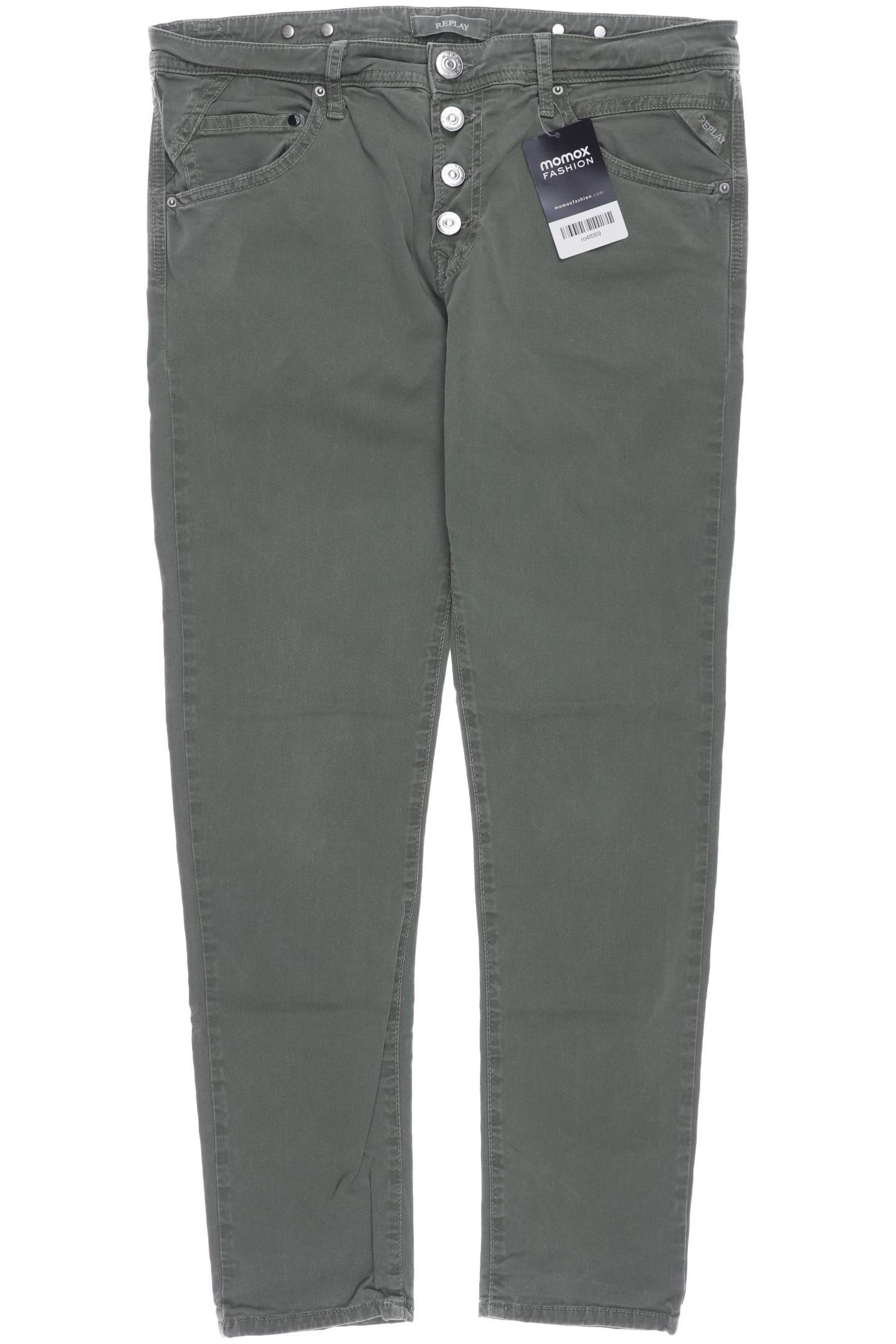 

Replay Damen Jeans, grün
