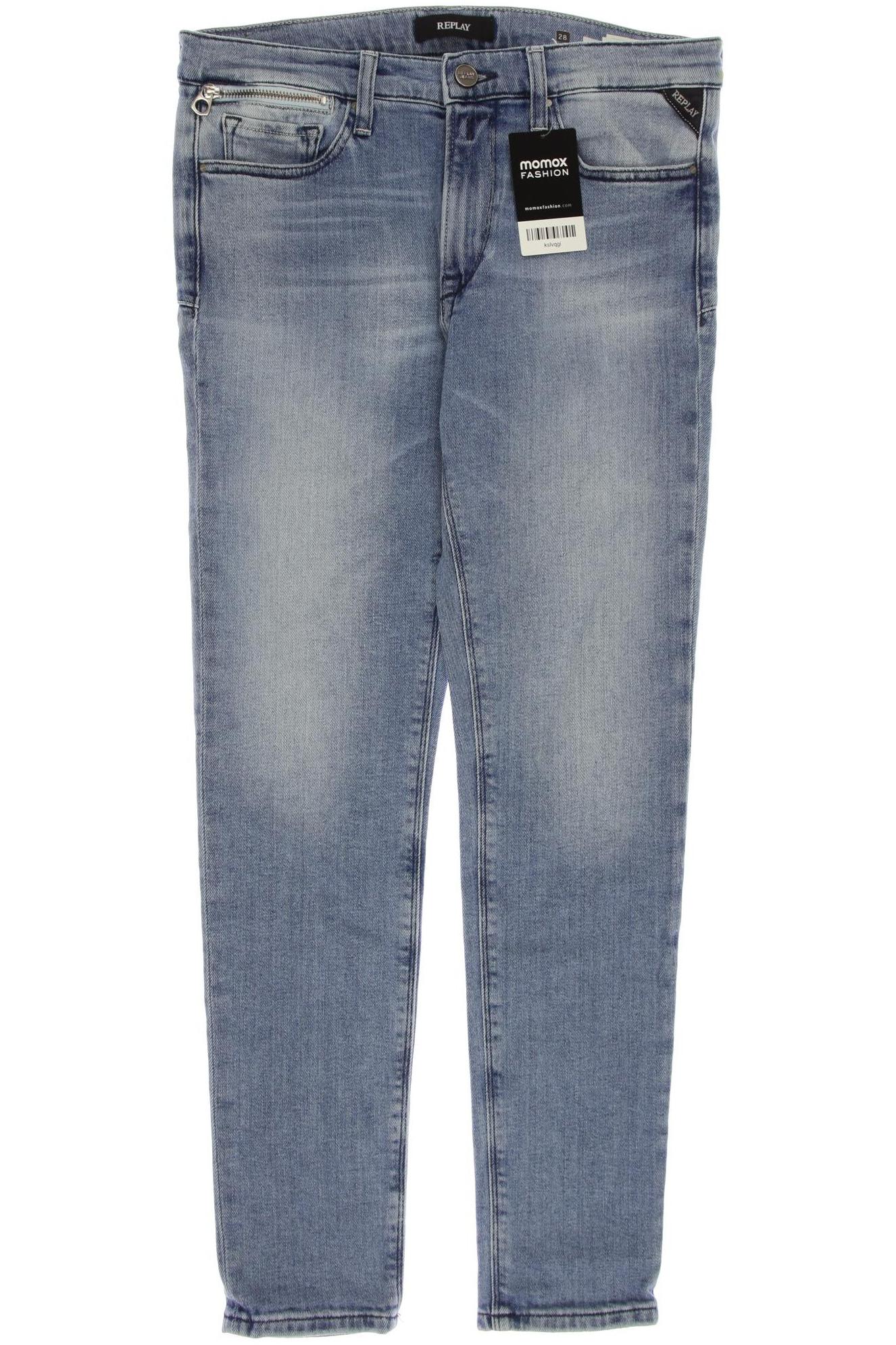 

Replay Damen Jeans, blau, Gr. 28