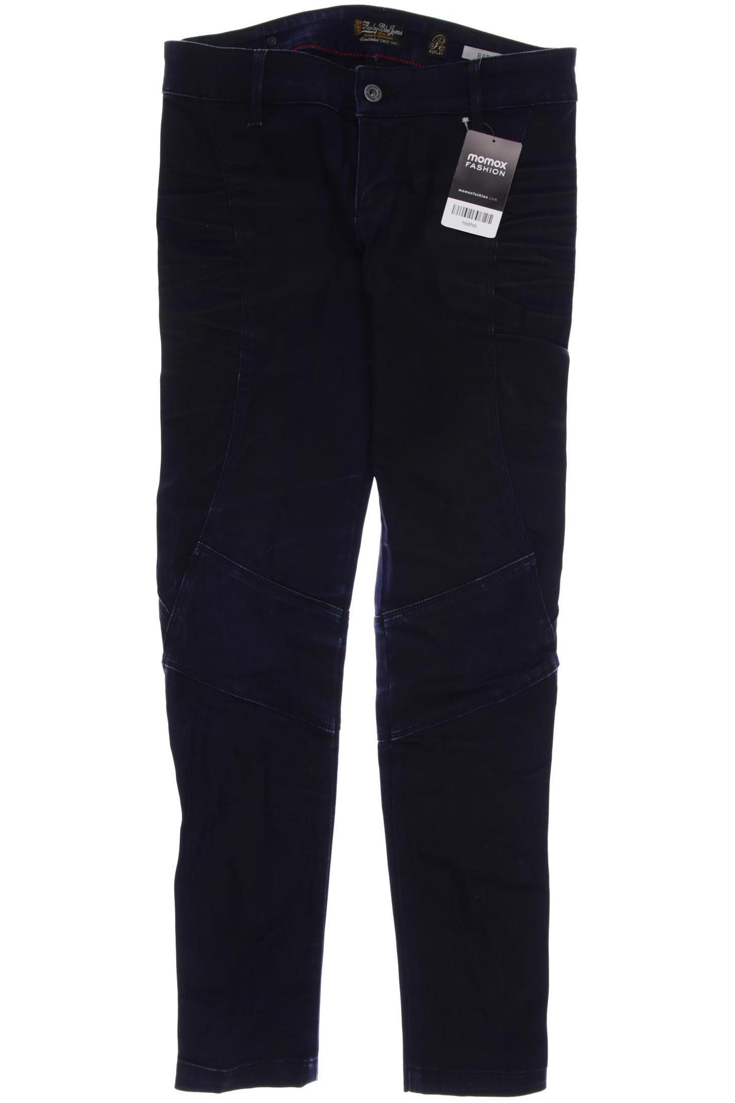 

Replay Damen Jeans, marineblau, Gr. 28