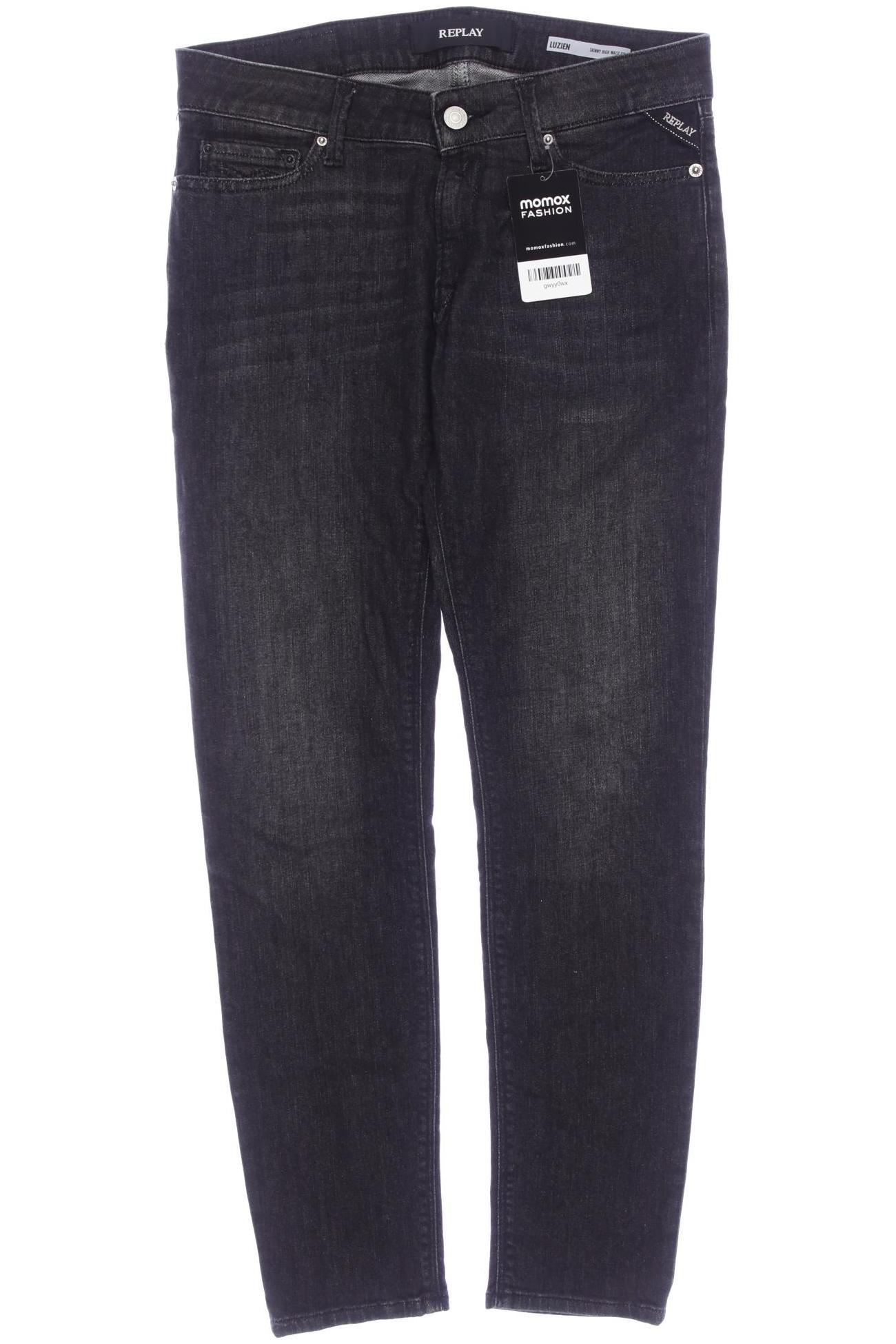 

Replay Damen Jeans, grau, Gr. 27