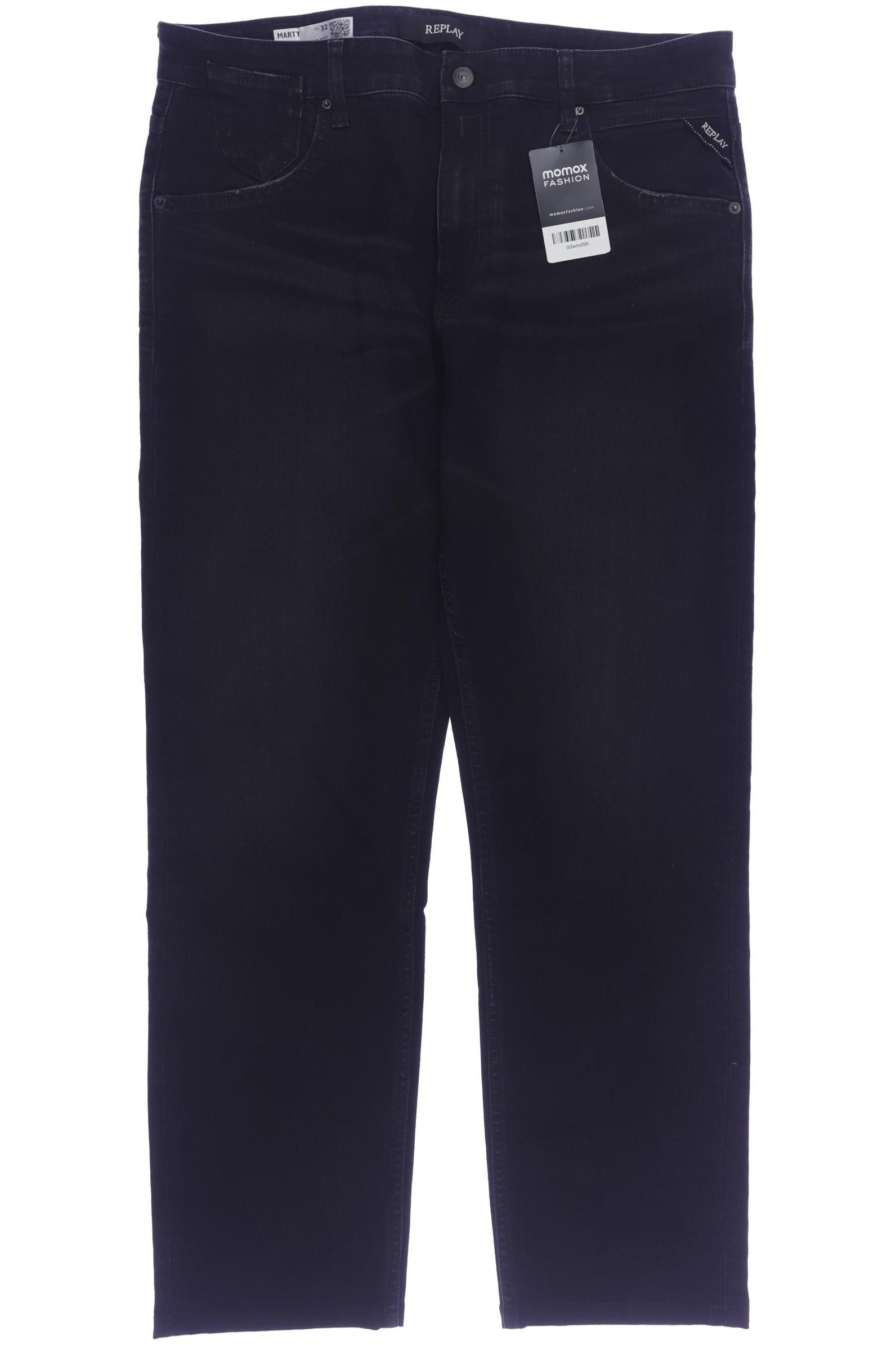 

Replay Damen Jeans, schwarz, Gr. 32