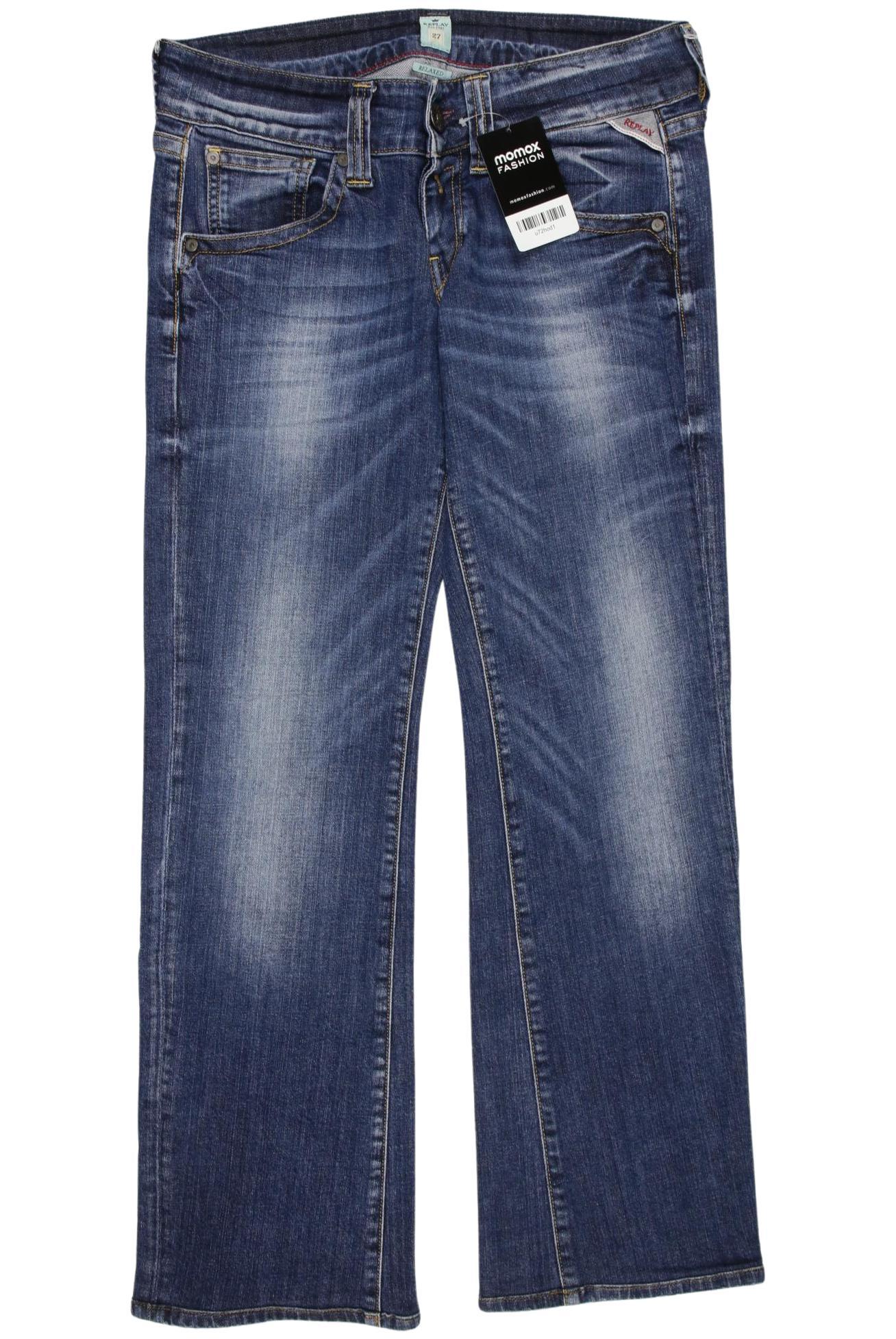 

Replay Damen Jeans, blau, Gr. 27