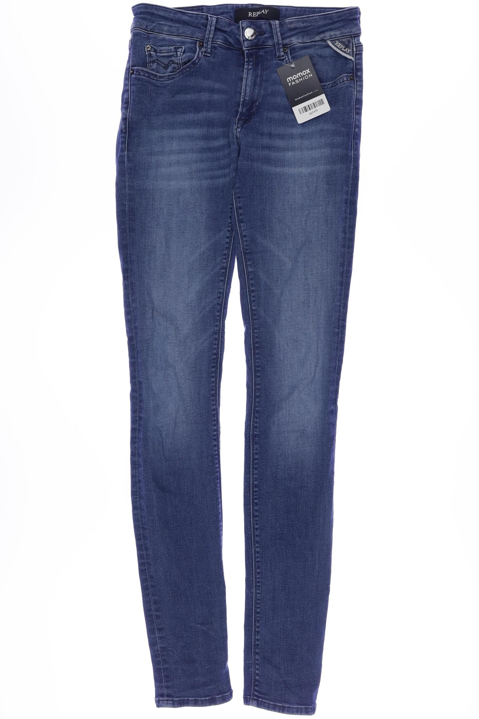 

Replay Damen Jeans, blau, Gr. 27