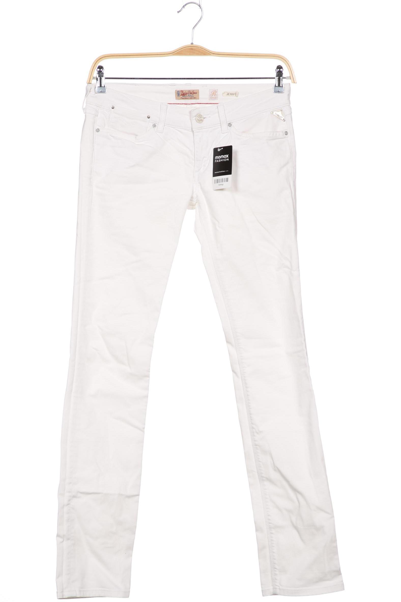 

Replay Damen Jeans, weiß
