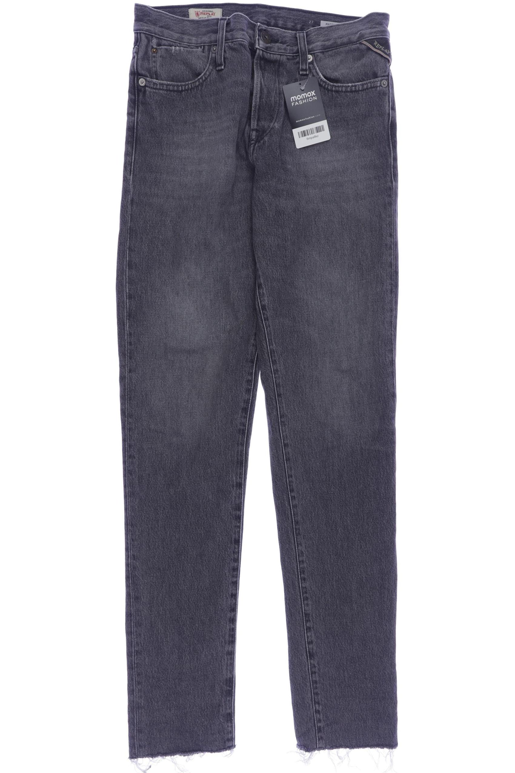 

Replay Damen Jeans, grau, Gr. 27