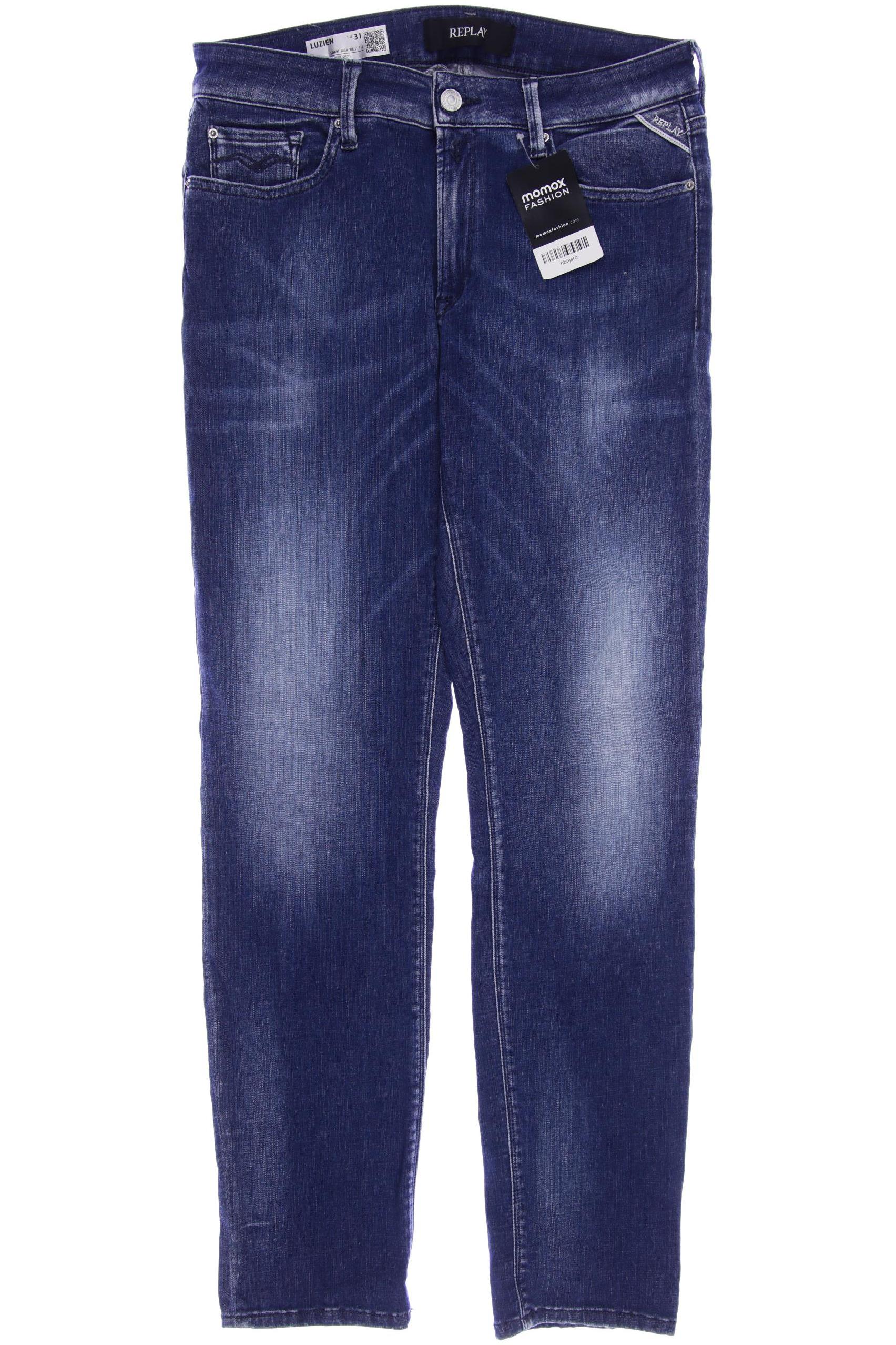

Replay Damen Jeans, blau