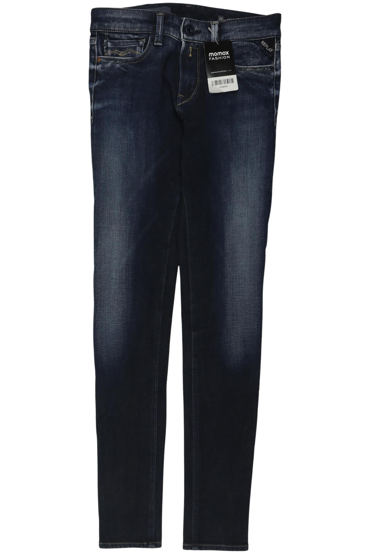 

Replay Damen Jeans, marineblau, Gr. 26